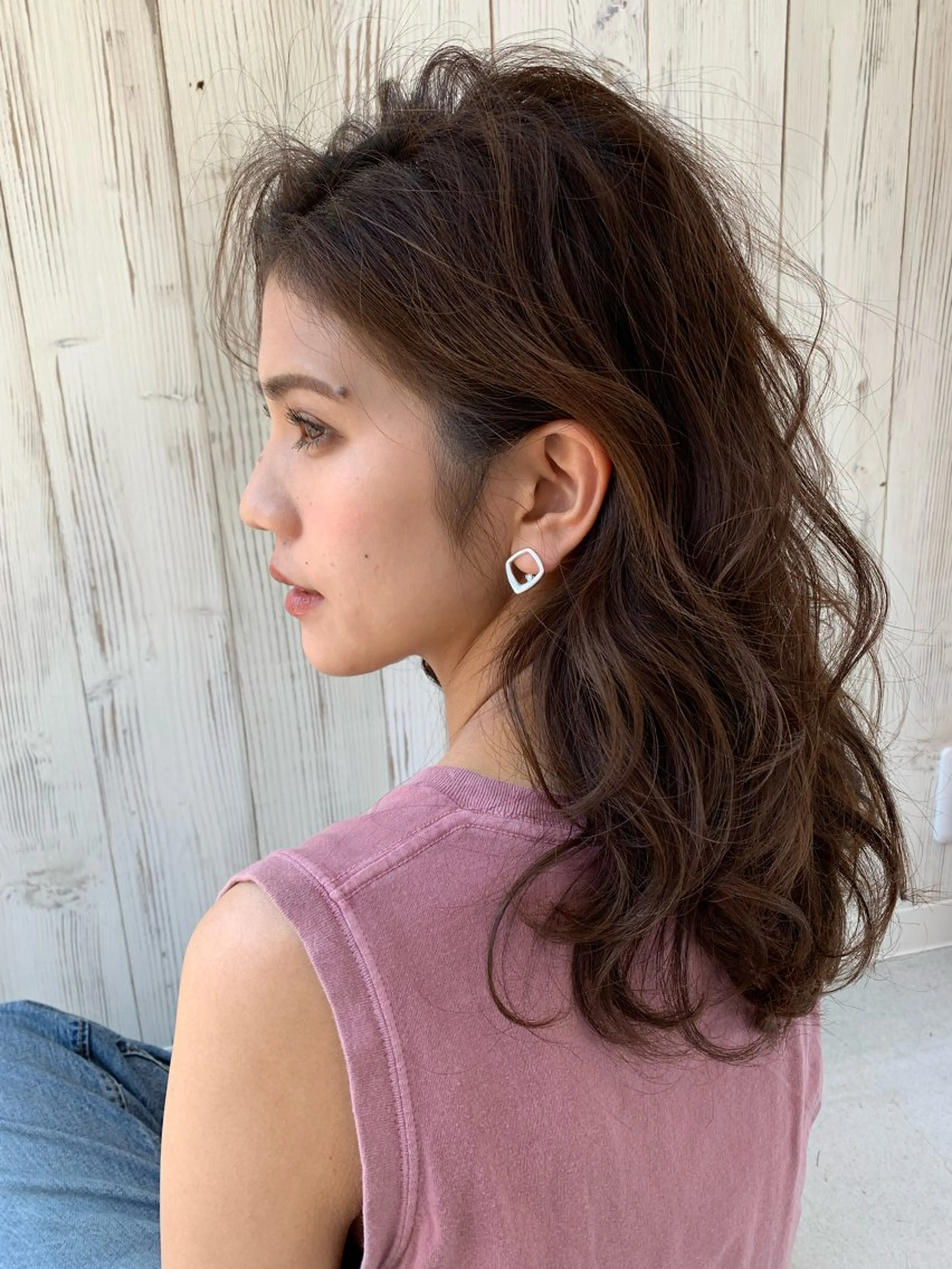 似合わせカット＋艶美カラー＋オージュア4ステップトリートメントの写真