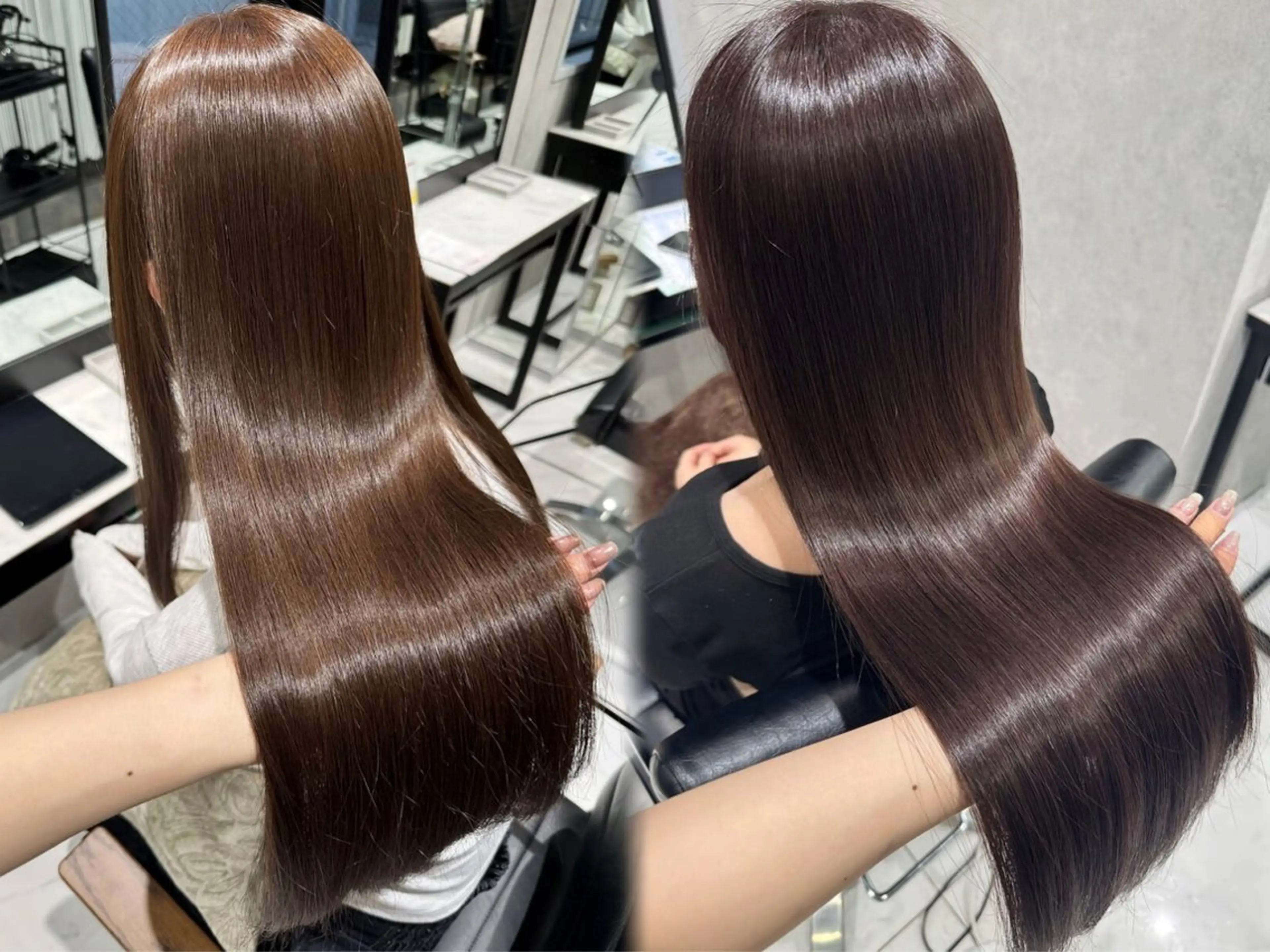 ロング 髪質改善 トリートメント 小林 誉佳のヘアスタイル