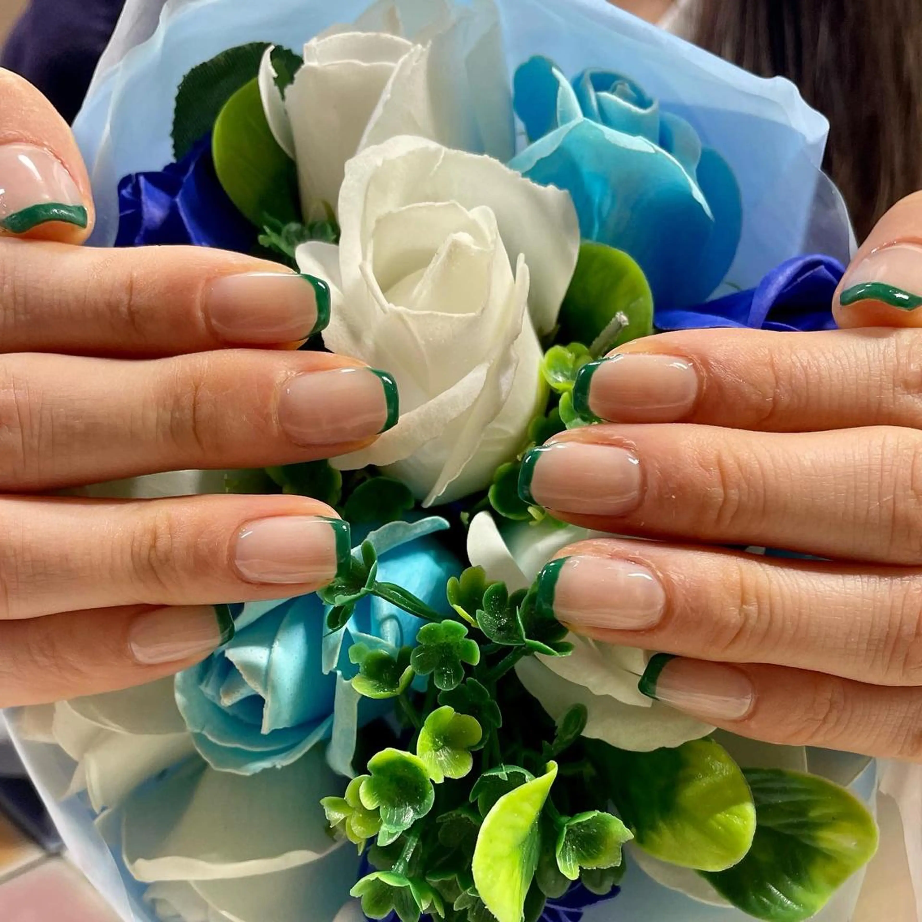 ネイル フレンチネイル 奥園 良恵のネイルデザイン