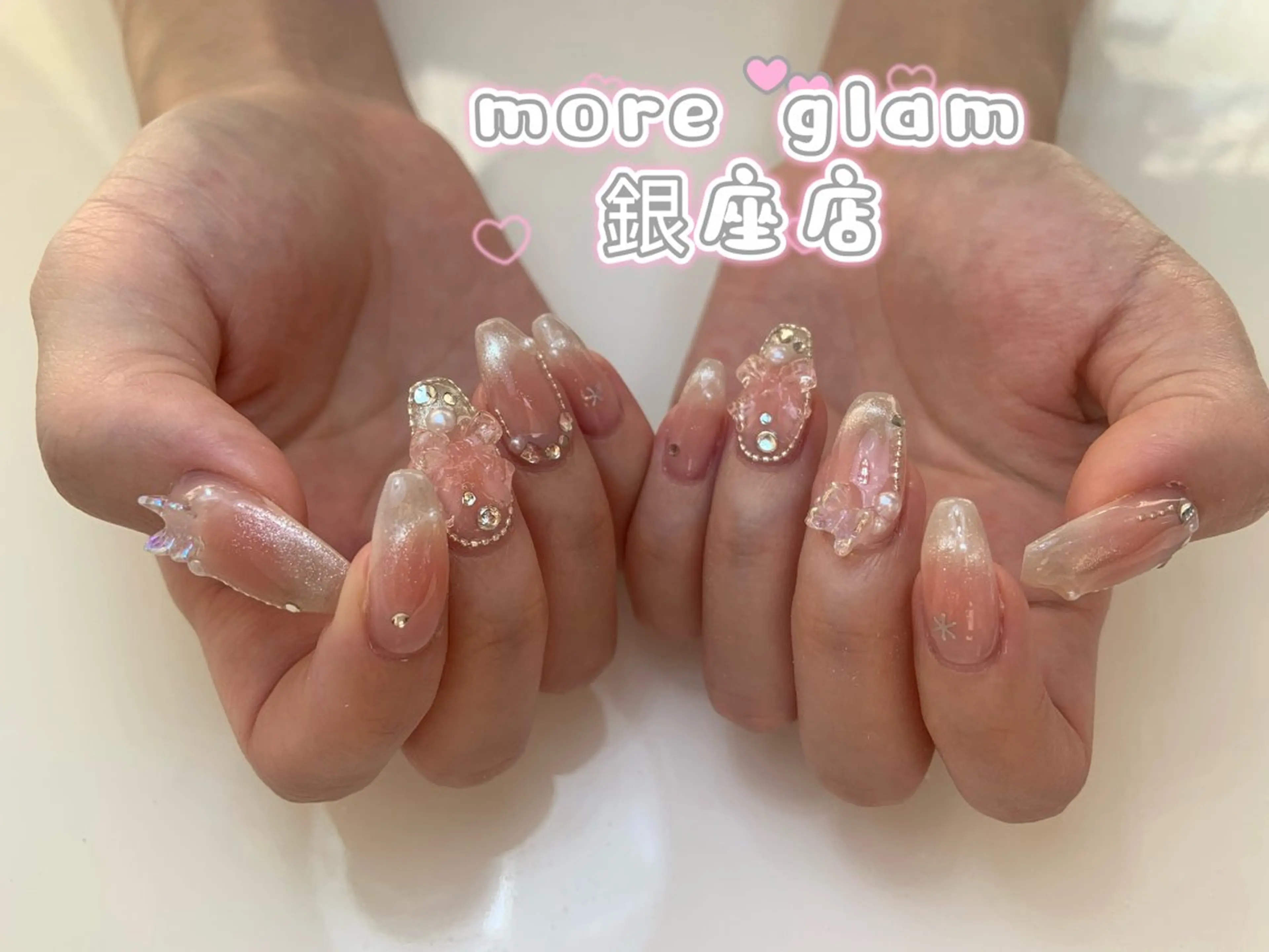 ネイル more glam nail銀座店のネイルデザイン