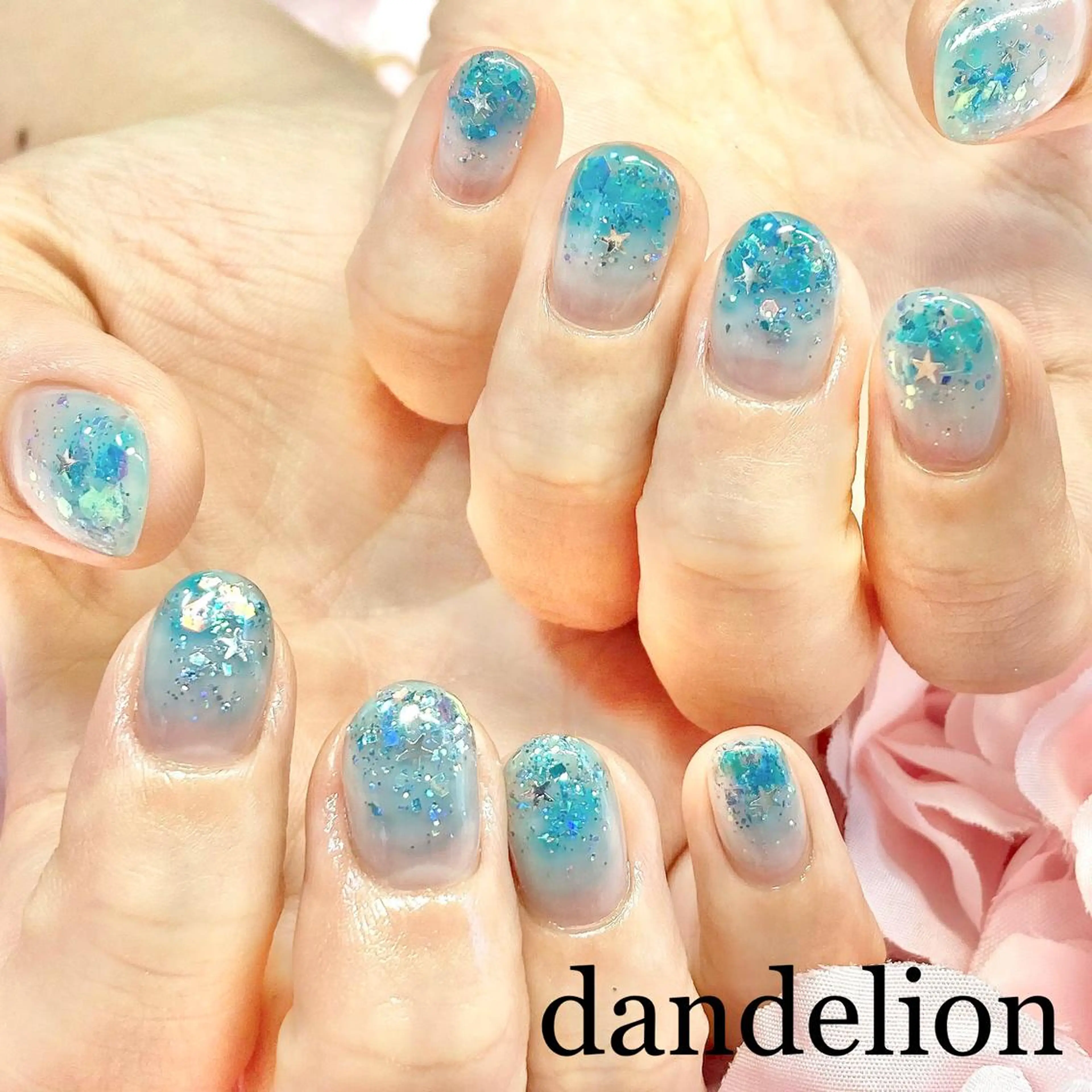 ネイル ハンドネイル ハンドケア dandelion ダンデライオンのネイルデザイン