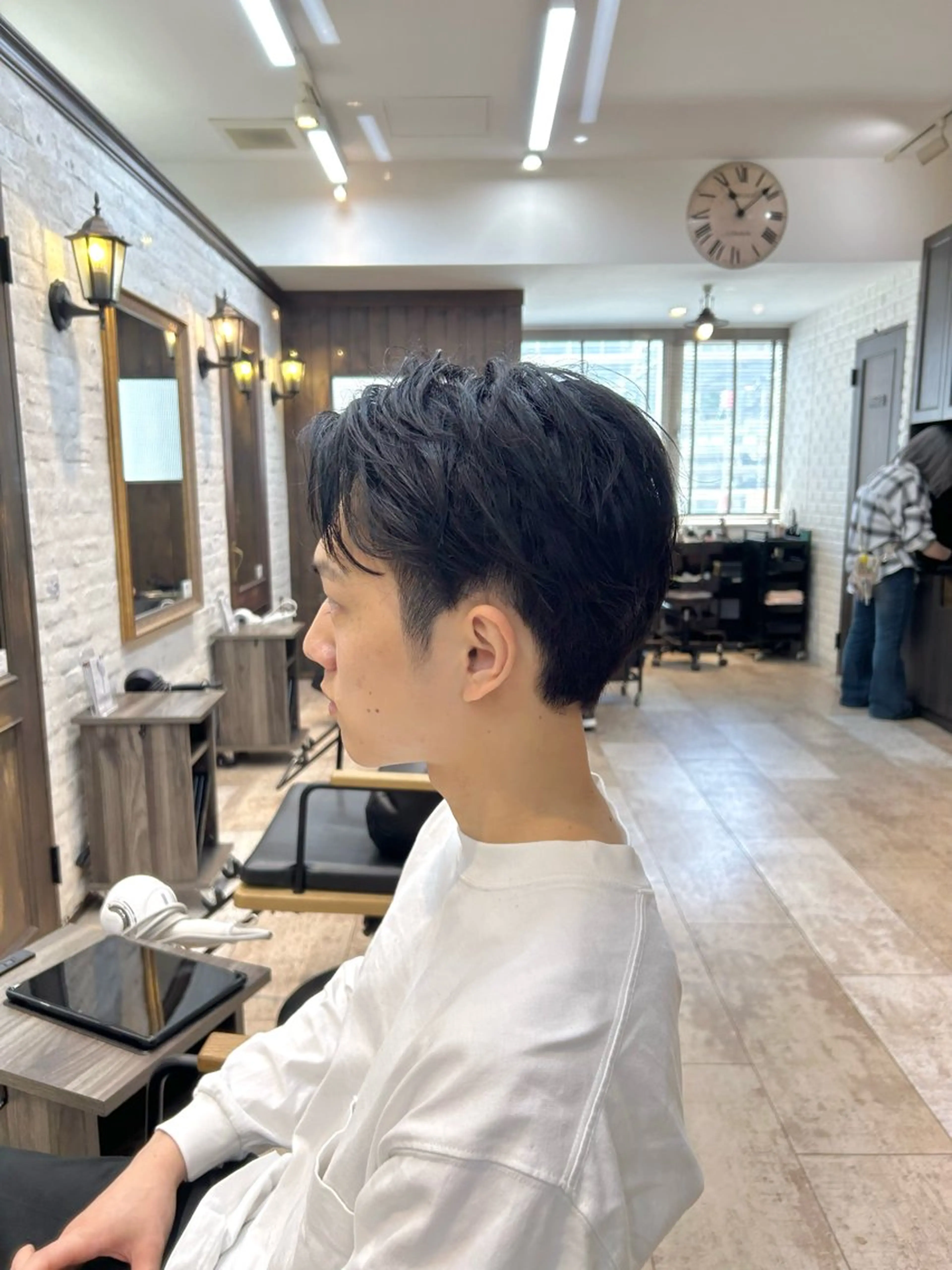 ショート メンズ 林 美佑のヘアスタイル