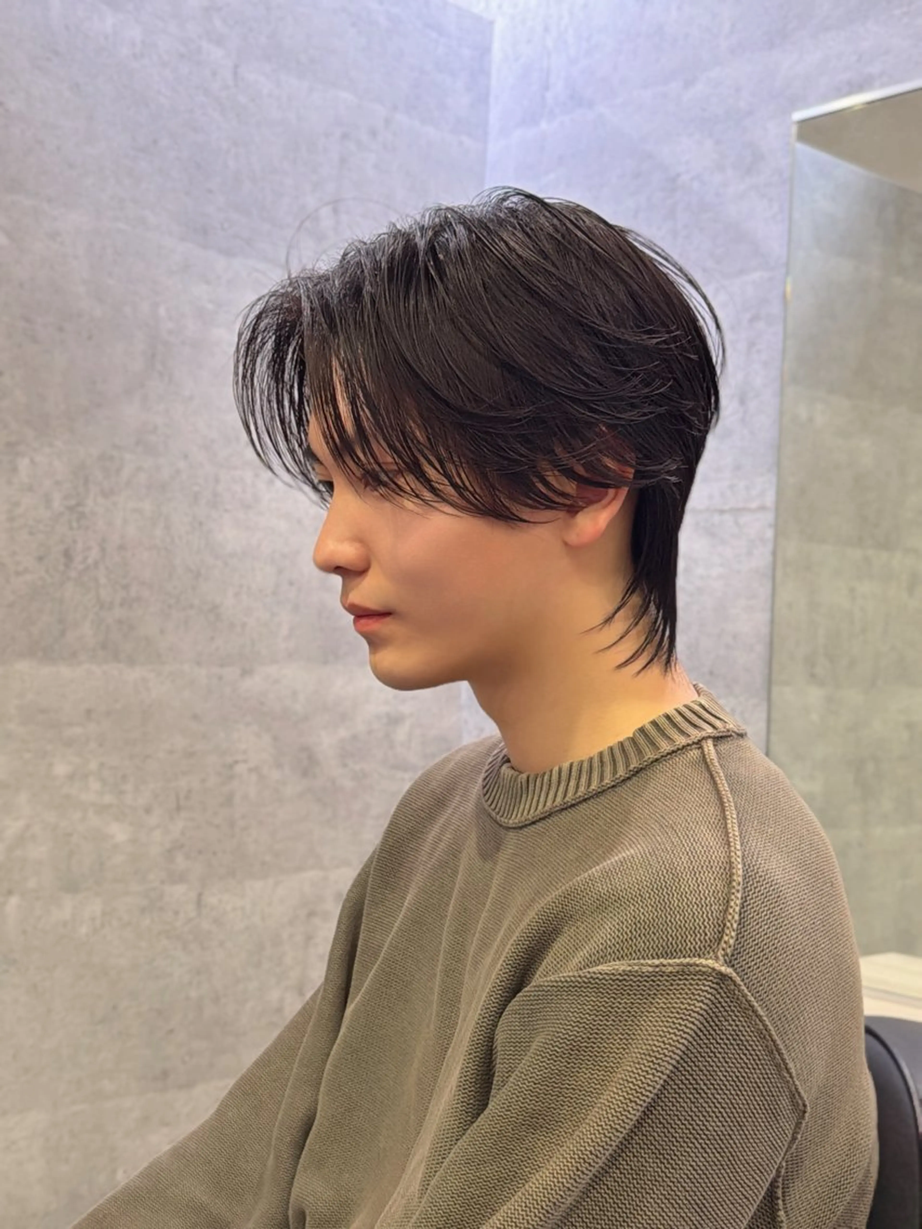 メンズ メンズウルフカット ウルフカット カット NOVA天王寺店所属・NOVA天王寺 武元 裕聖のヘアスタイル