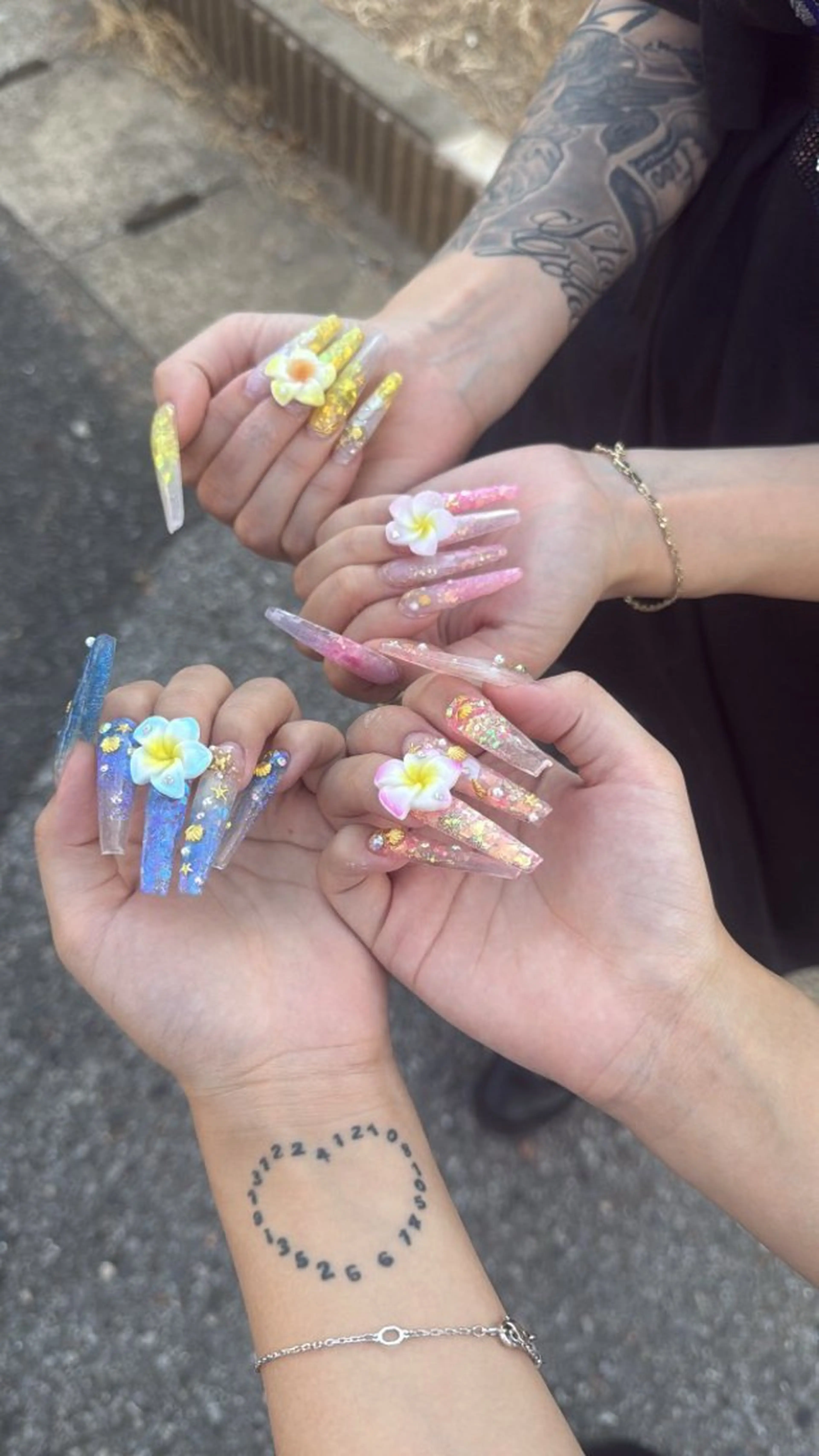 ネイル ハンドネイル Nail salon LUCAS,K 《ネイルサロンルーカス》千葉中央 スカルプ所属・LUCAS 千葉 AOI💅🏾💕のネイルデザイン