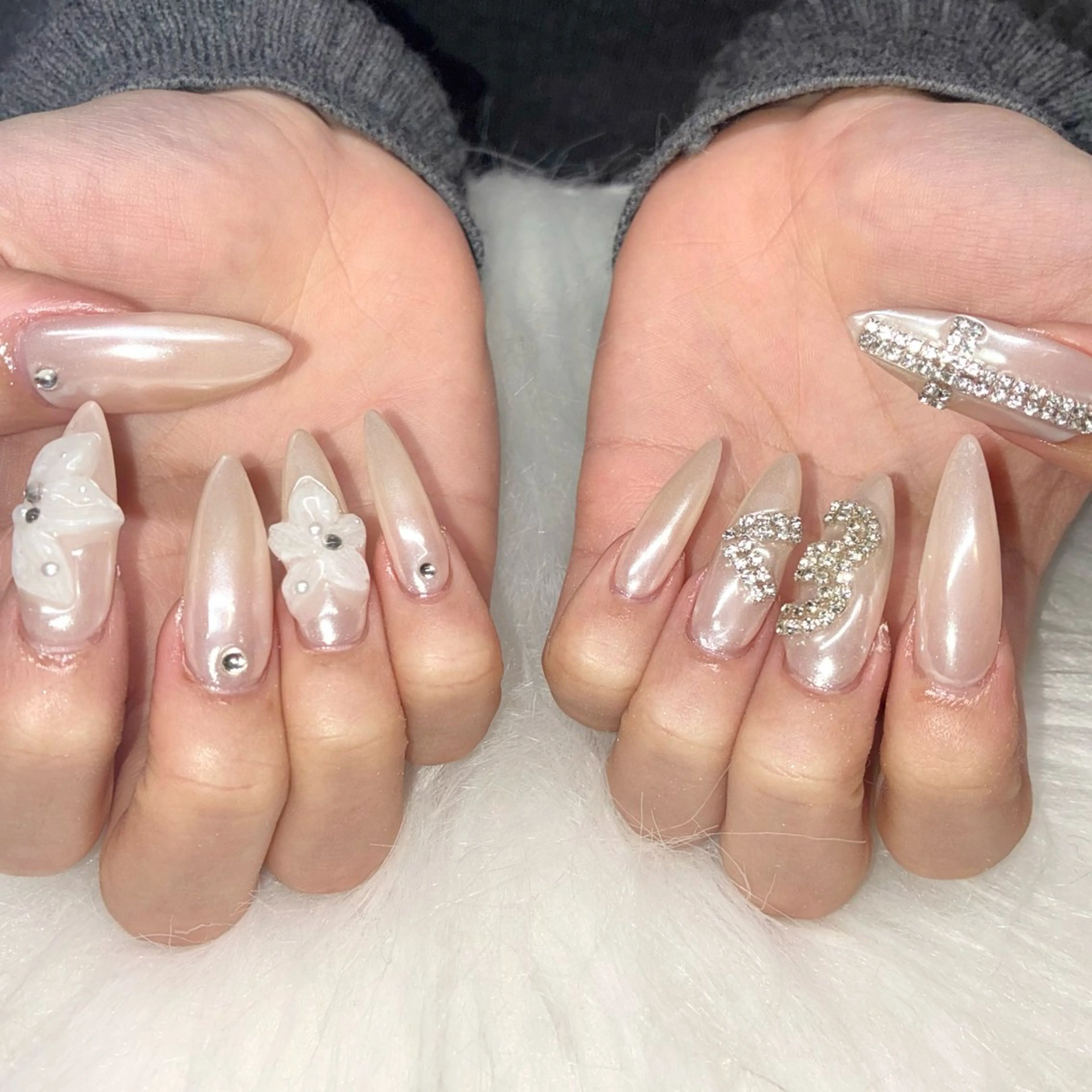 ネイル ハンドネイル Nail ヌシん家 AKANEのネイルデザイン