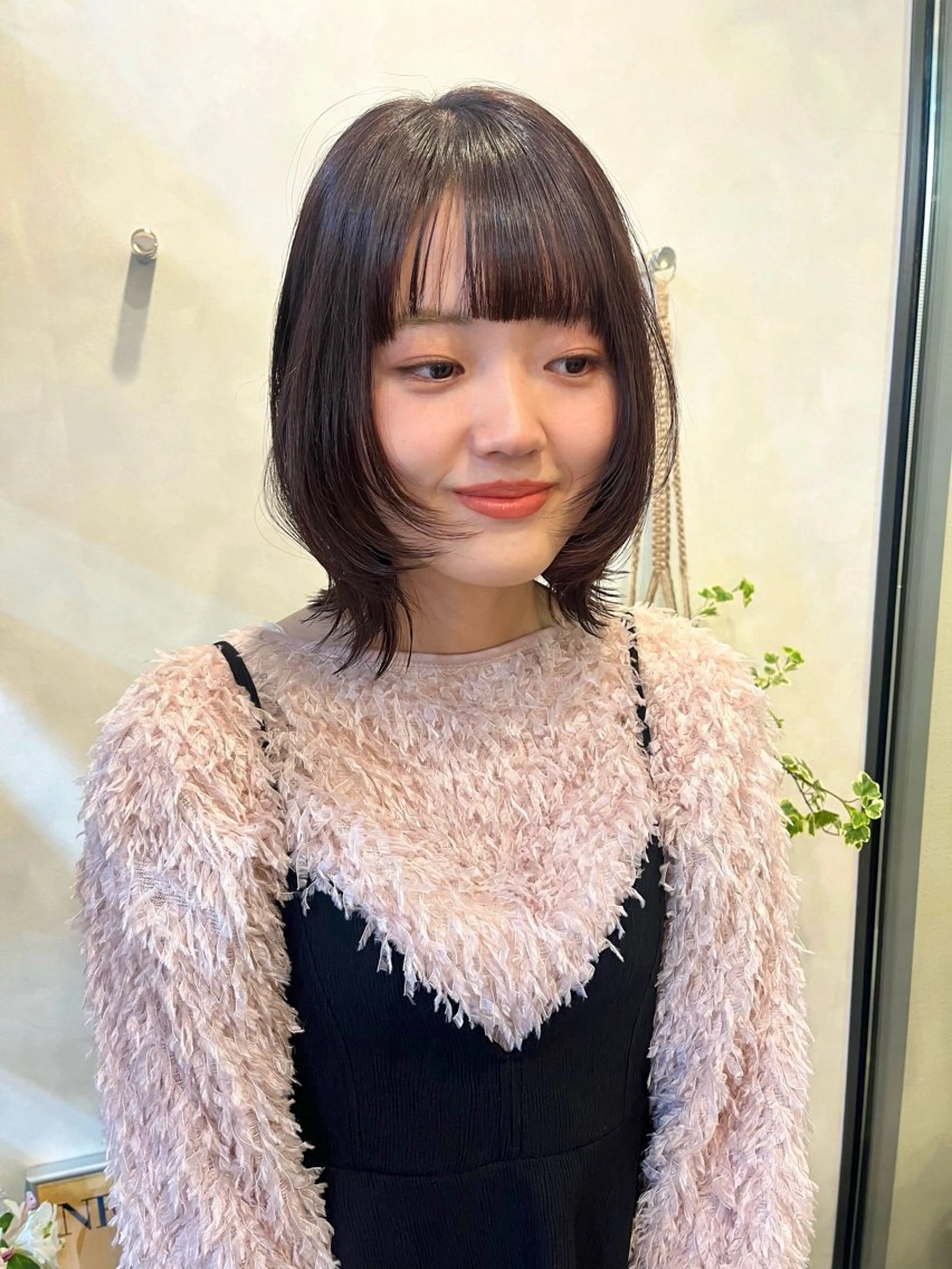 ショート カット ヘアカラー レイヤー/暖色/ 髪質改善/永礼芳果のヘアスタイル