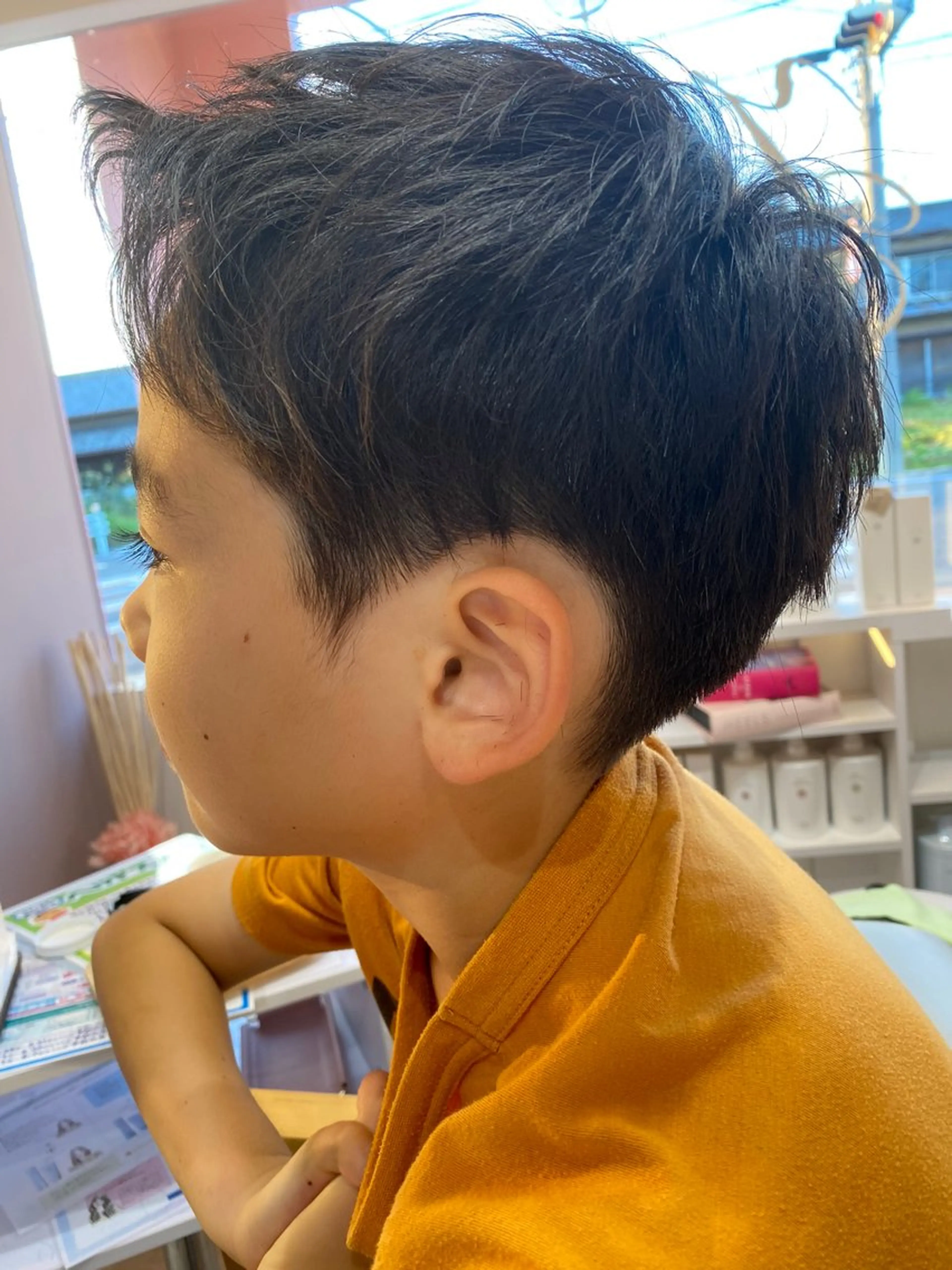 ショート メンズ キッズ 学生（メンズ向け） ツーブロック 学生 森 亮輔のヘアスタイル