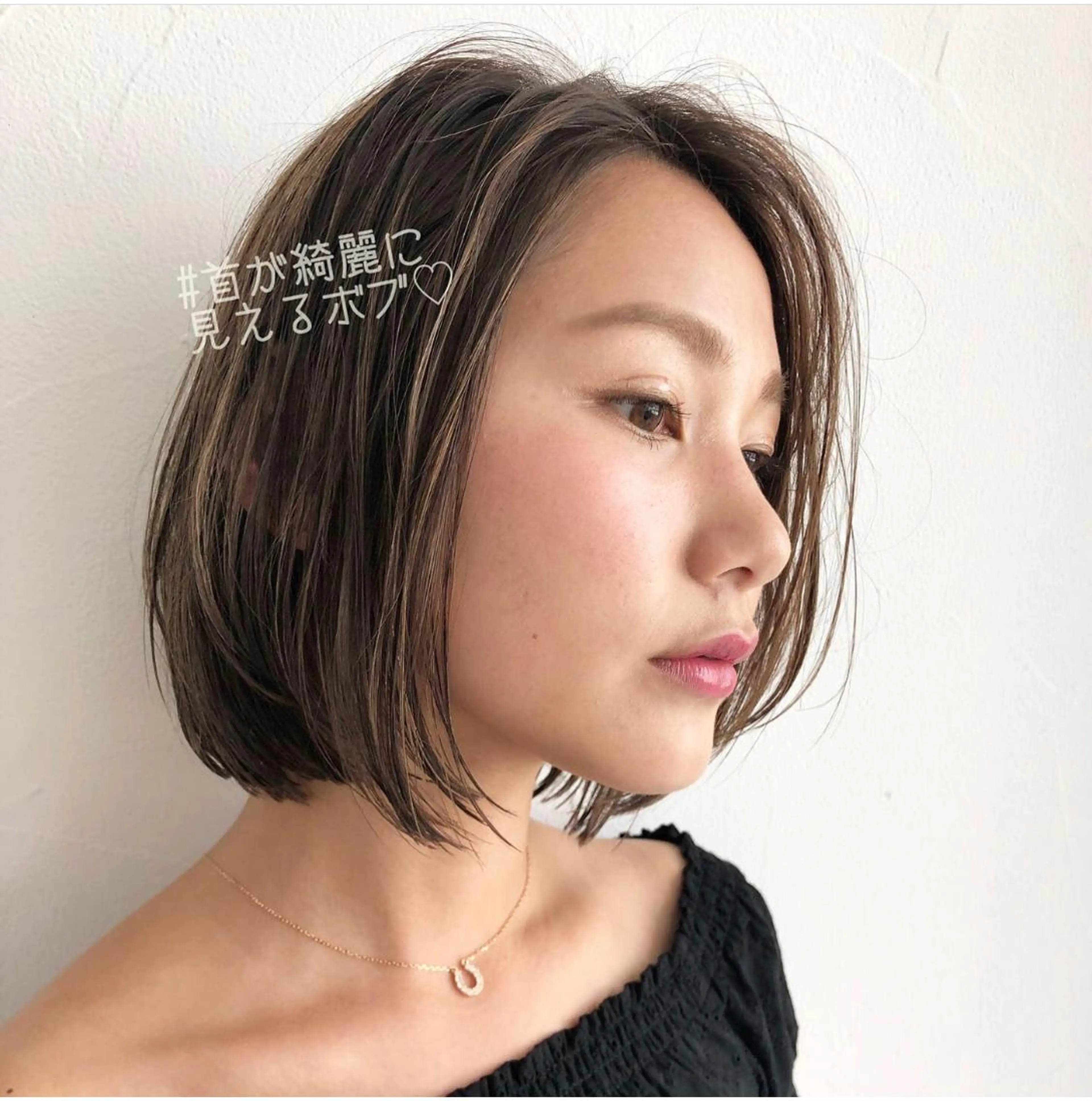 ショート カラー レイヤー/韓国/ 顔周り/しんやのヘアスタイル