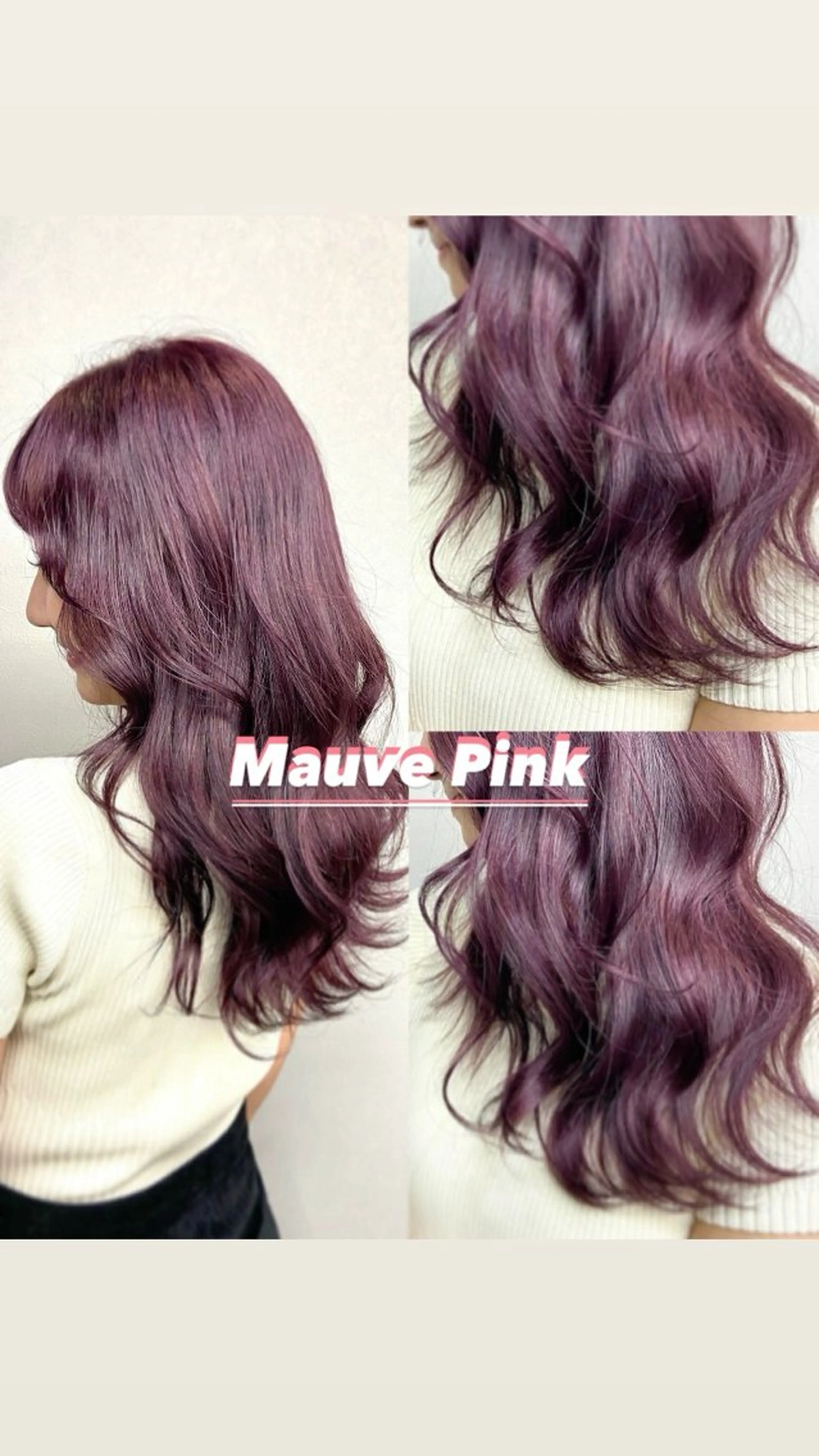 セミロング カラー ヘアカラー 【salon Def】所属・韓国風・透明感カラー 💫ami💫のヘアスタイル