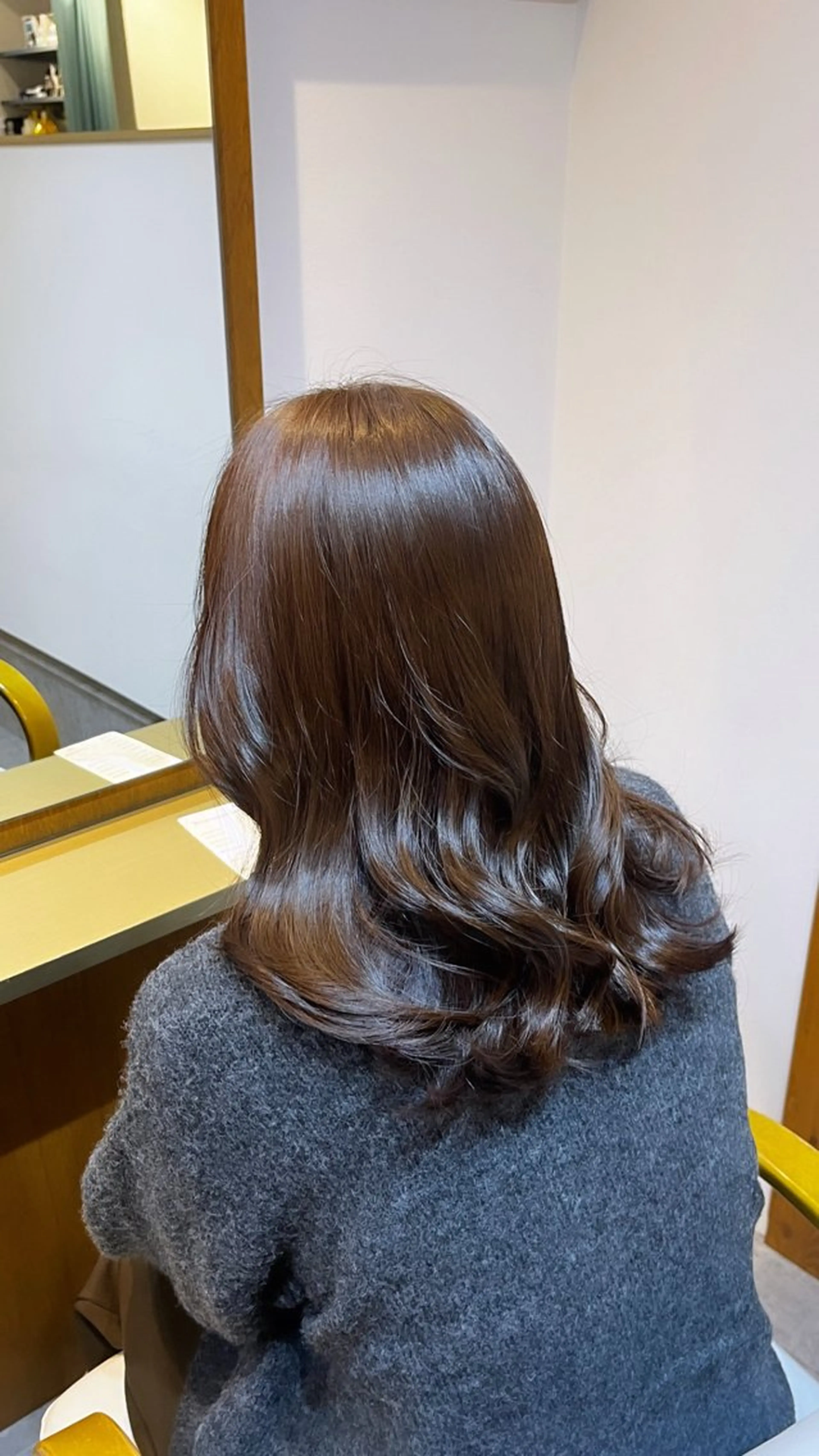 ミディアム カラー PELE/ハイトーン /NATSUKIのヘアスタイル