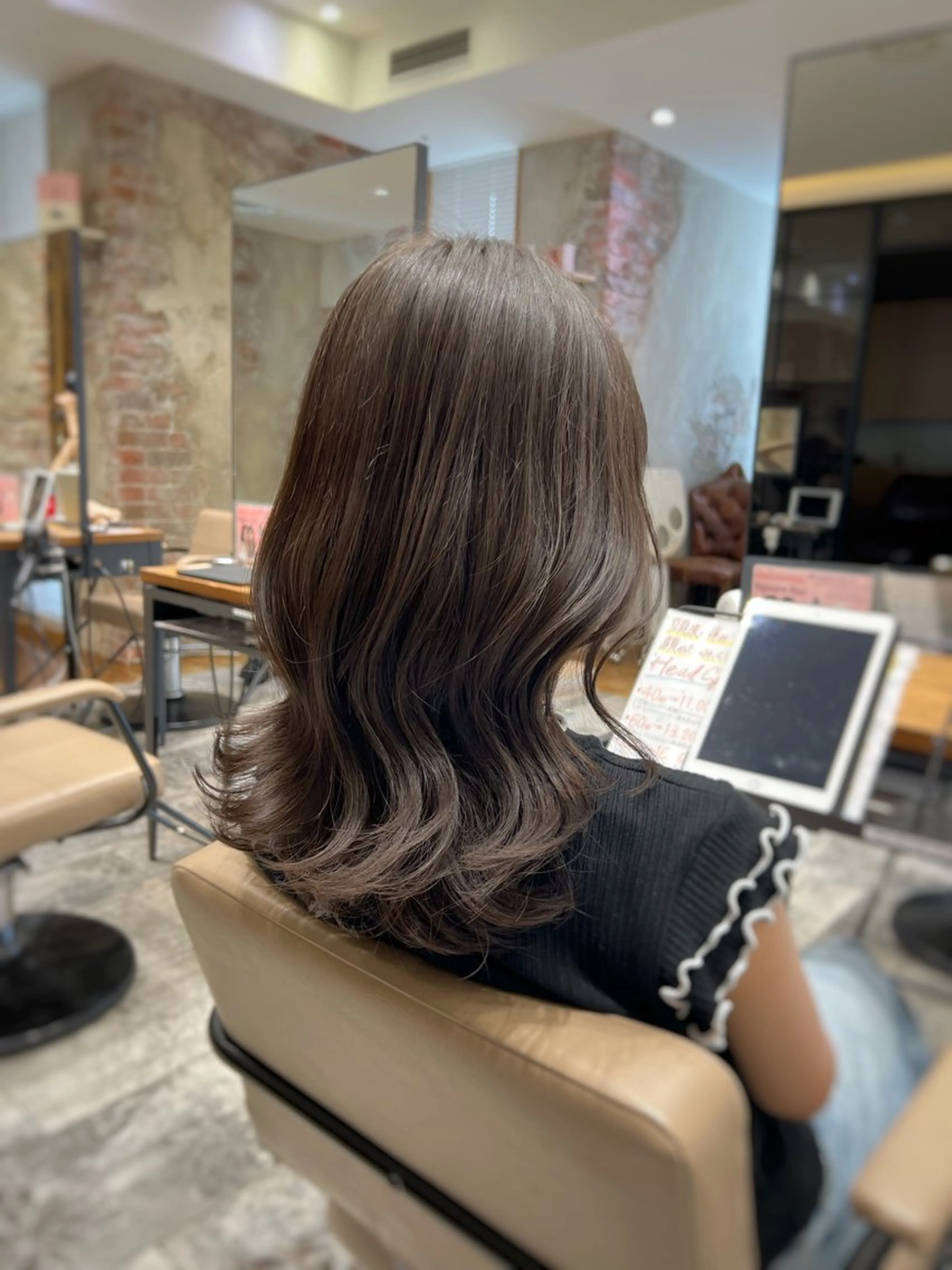 ロング 💍新宿ショート 💍岩田莉奈のヘアスタイル