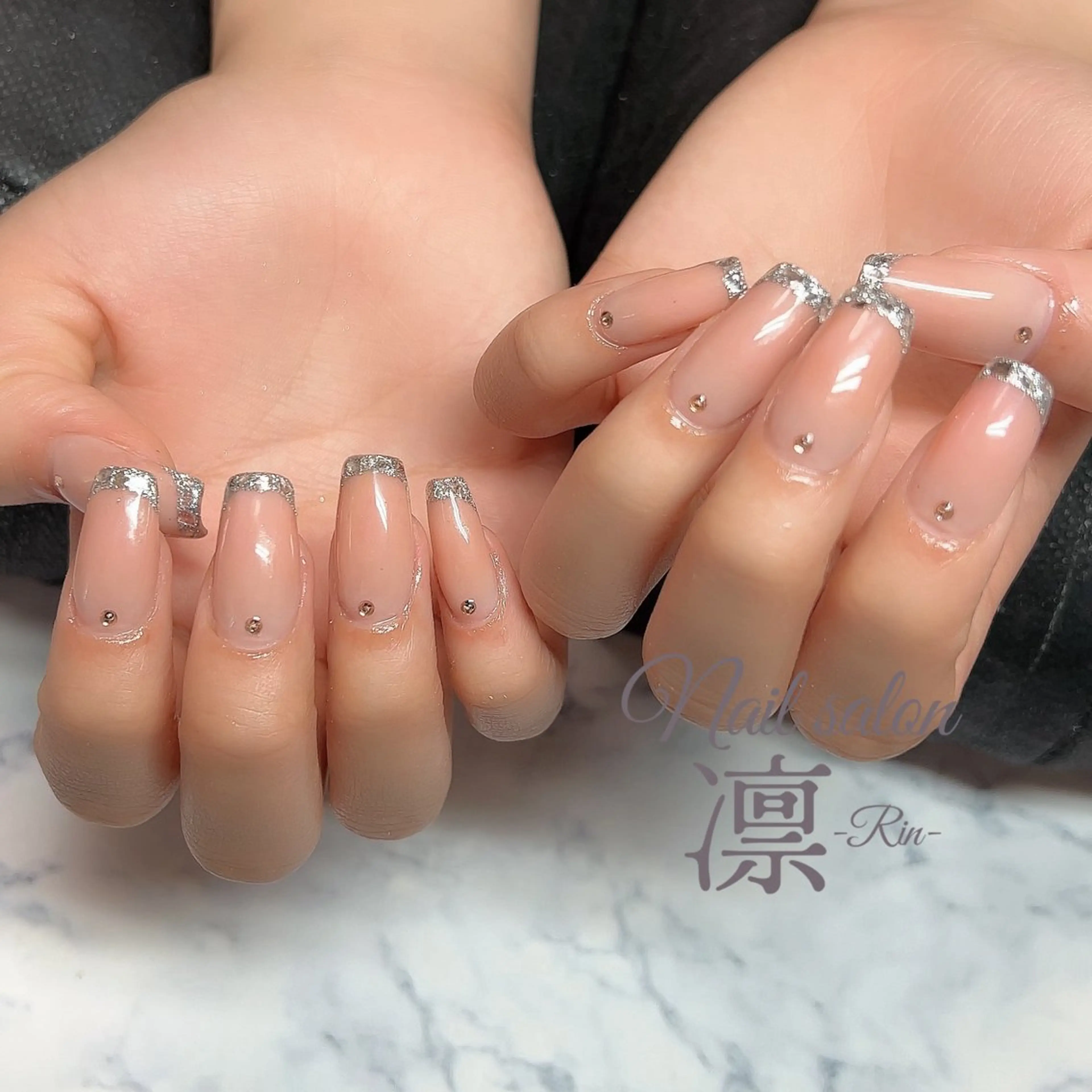 ネイル スカルプネイル private salon凛のネイルデザイン