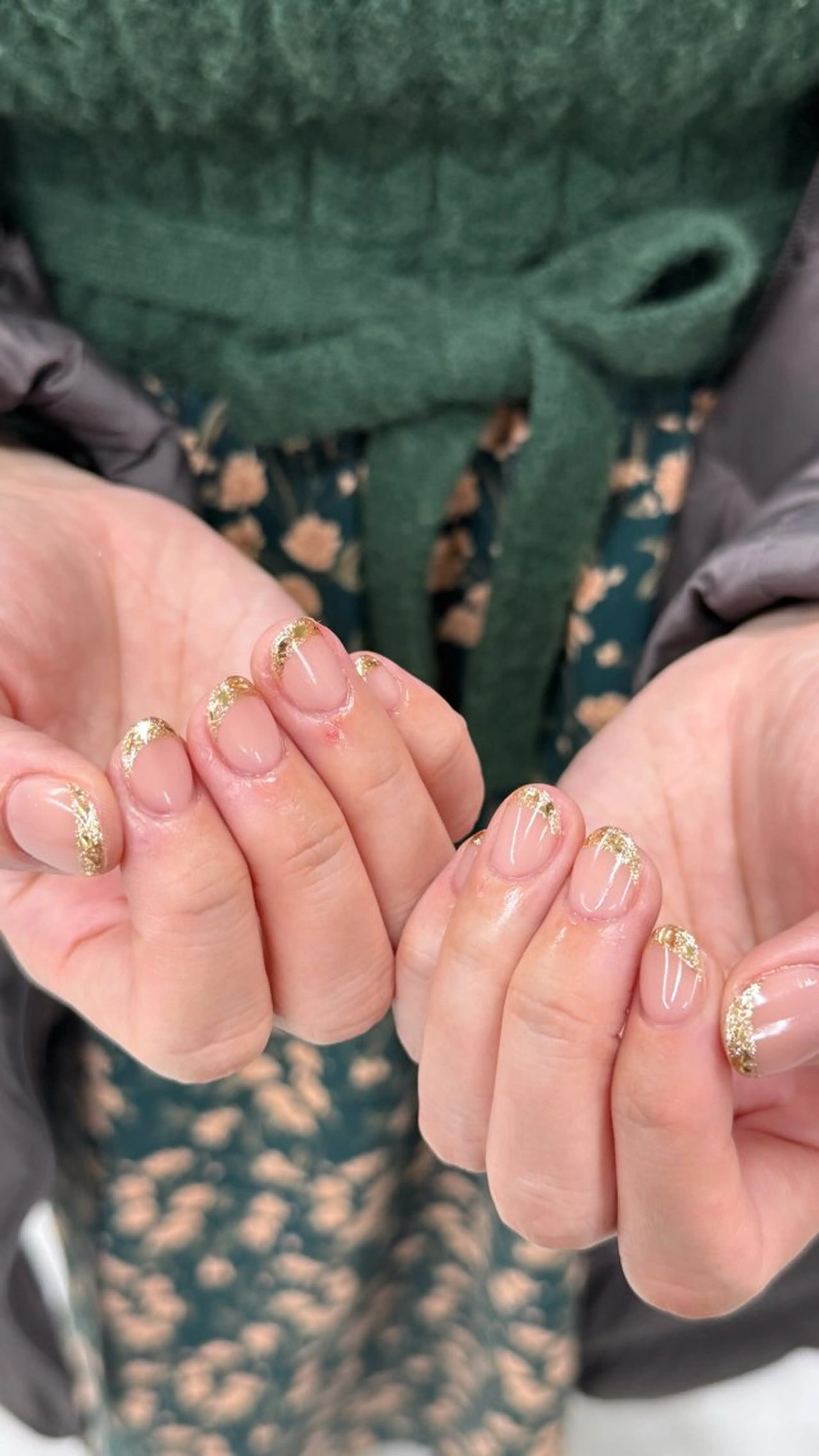 ネイル キラキラネイル ハンドネイル 五百路 蛍来のネイルデザイン