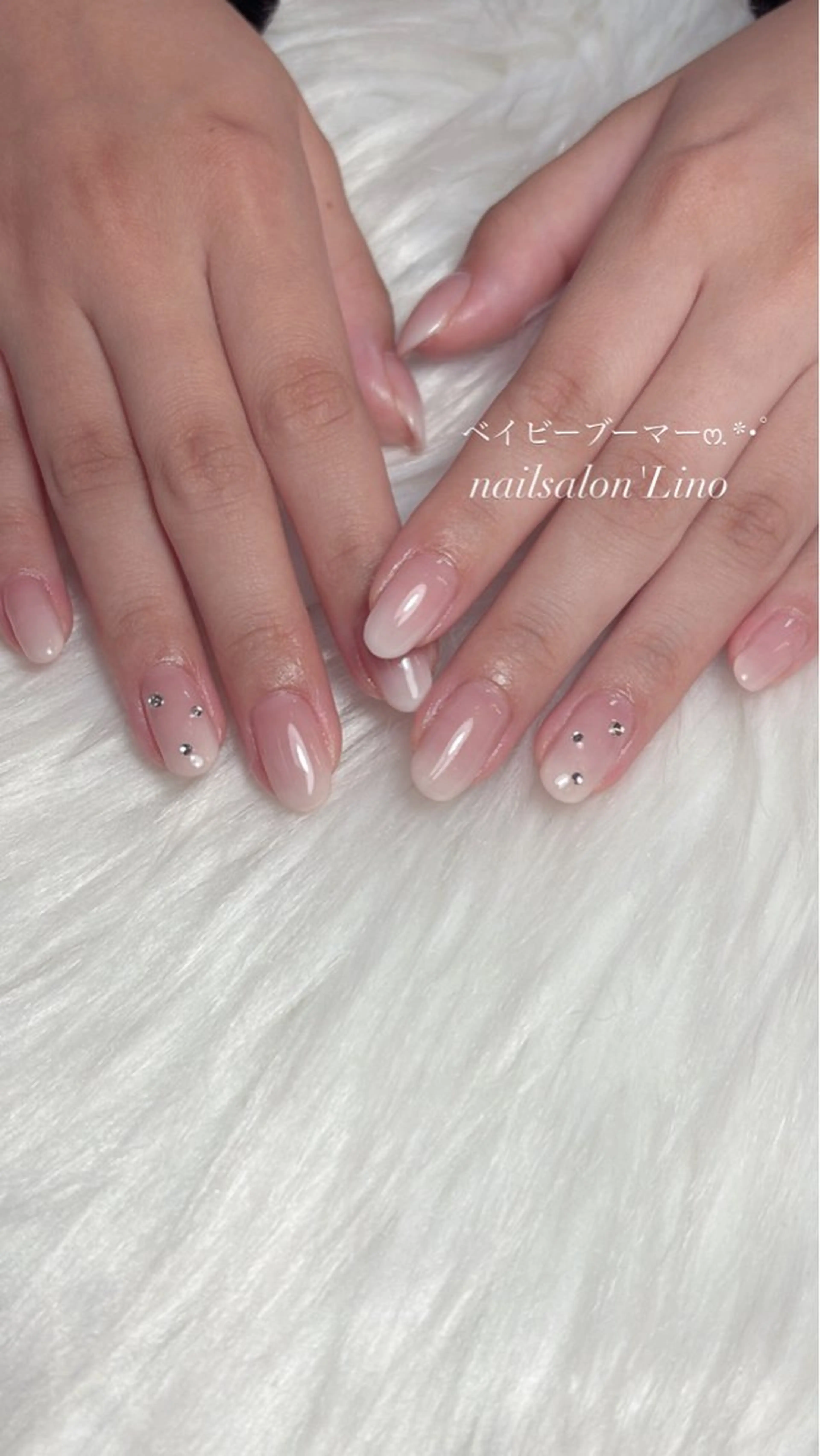 ネイル ストーンネイル ハンドネイル Lino𓂃⟡.· Chizuruのネイルデザイン