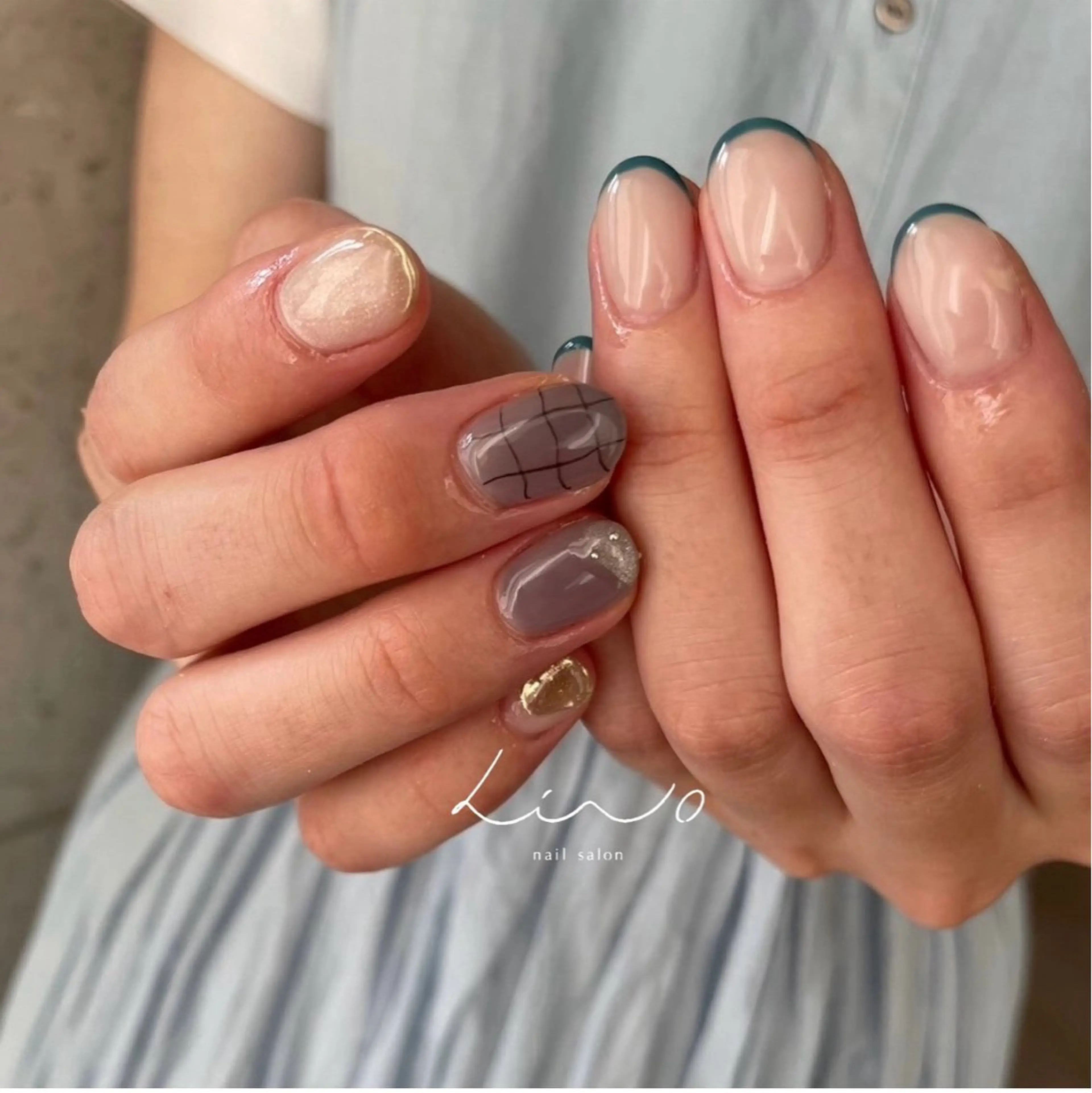 ネイル ハンドネイル lino大阪本町店所属・lino 大阪本町店のネイルデザイン