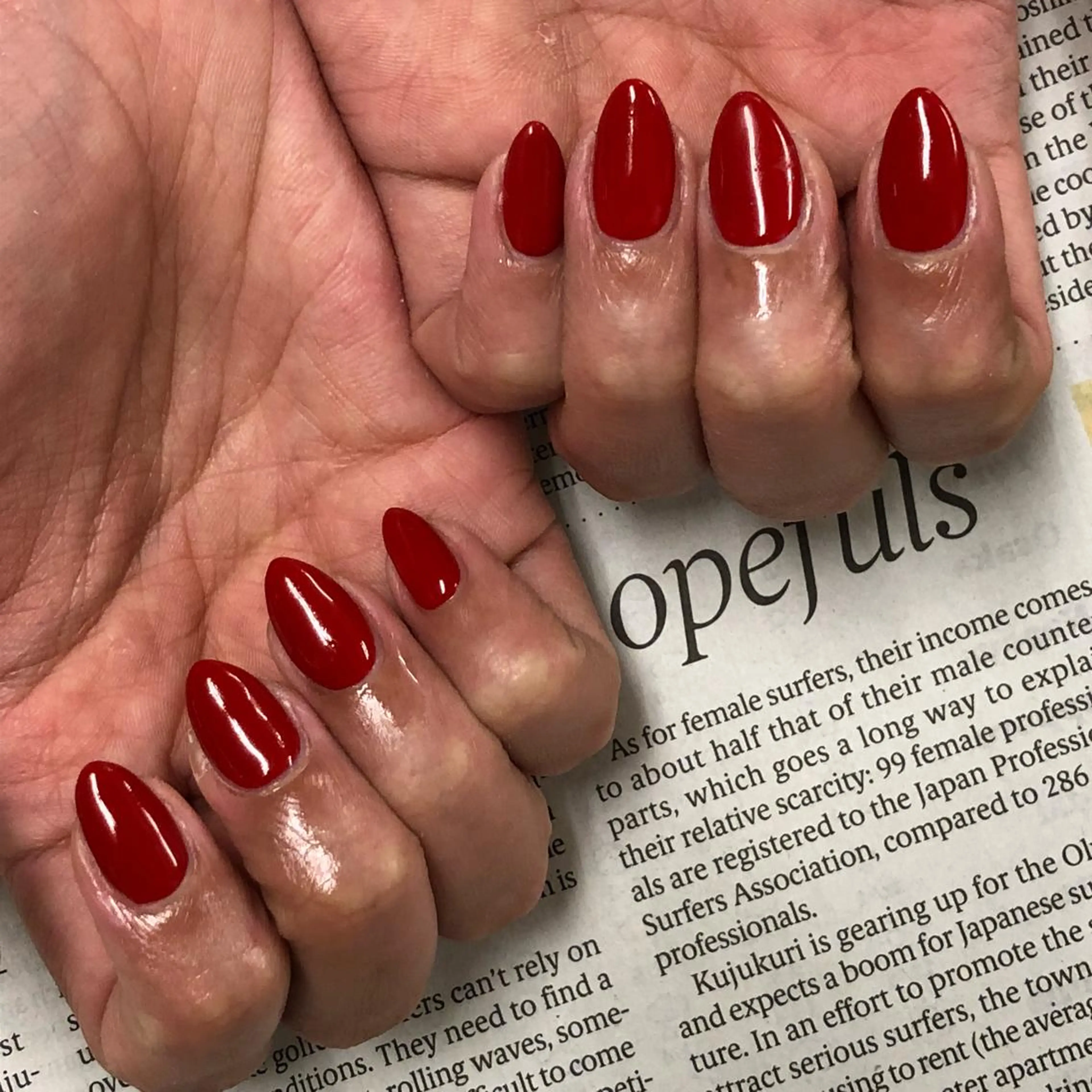 ネイル ワンカラーネイル KIREIE NAILSのネイルデザイン