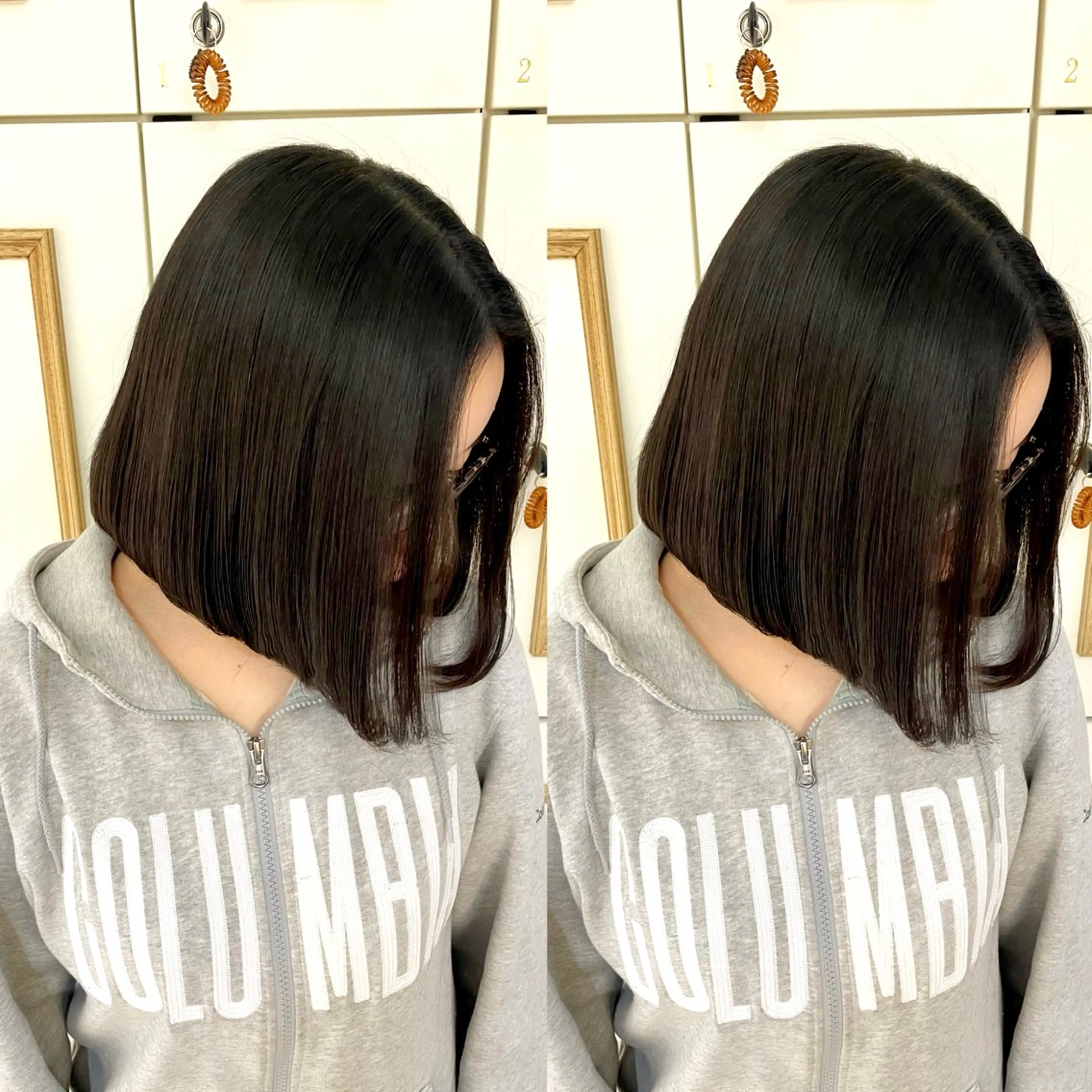 ミディアム くすみカラー/艶髪 ⛓️mariのヘアスタイル