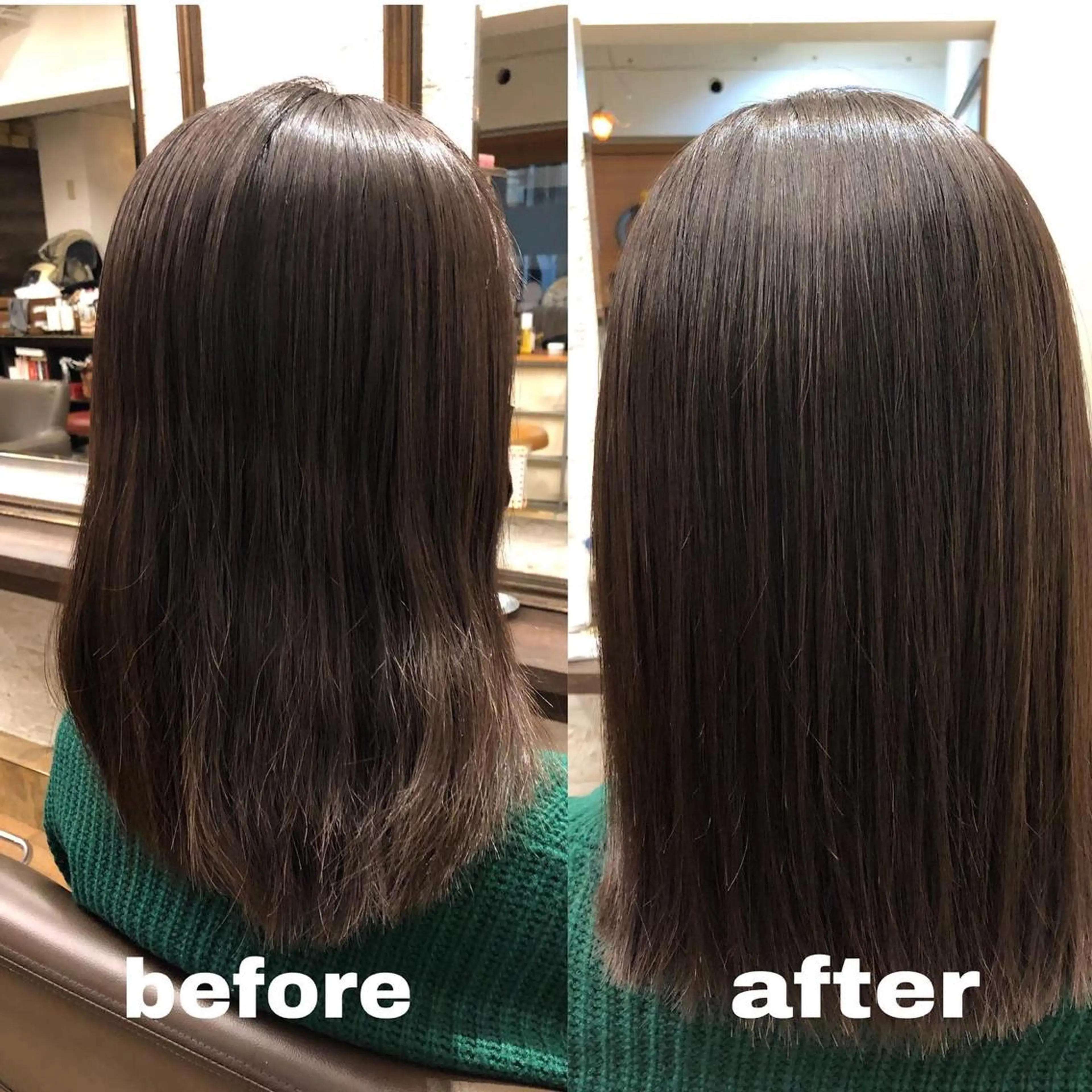 セミロング 縮毛矯正 dress hair所属・カットモデル募集中✨ そや　こうせいのヘアスタイル