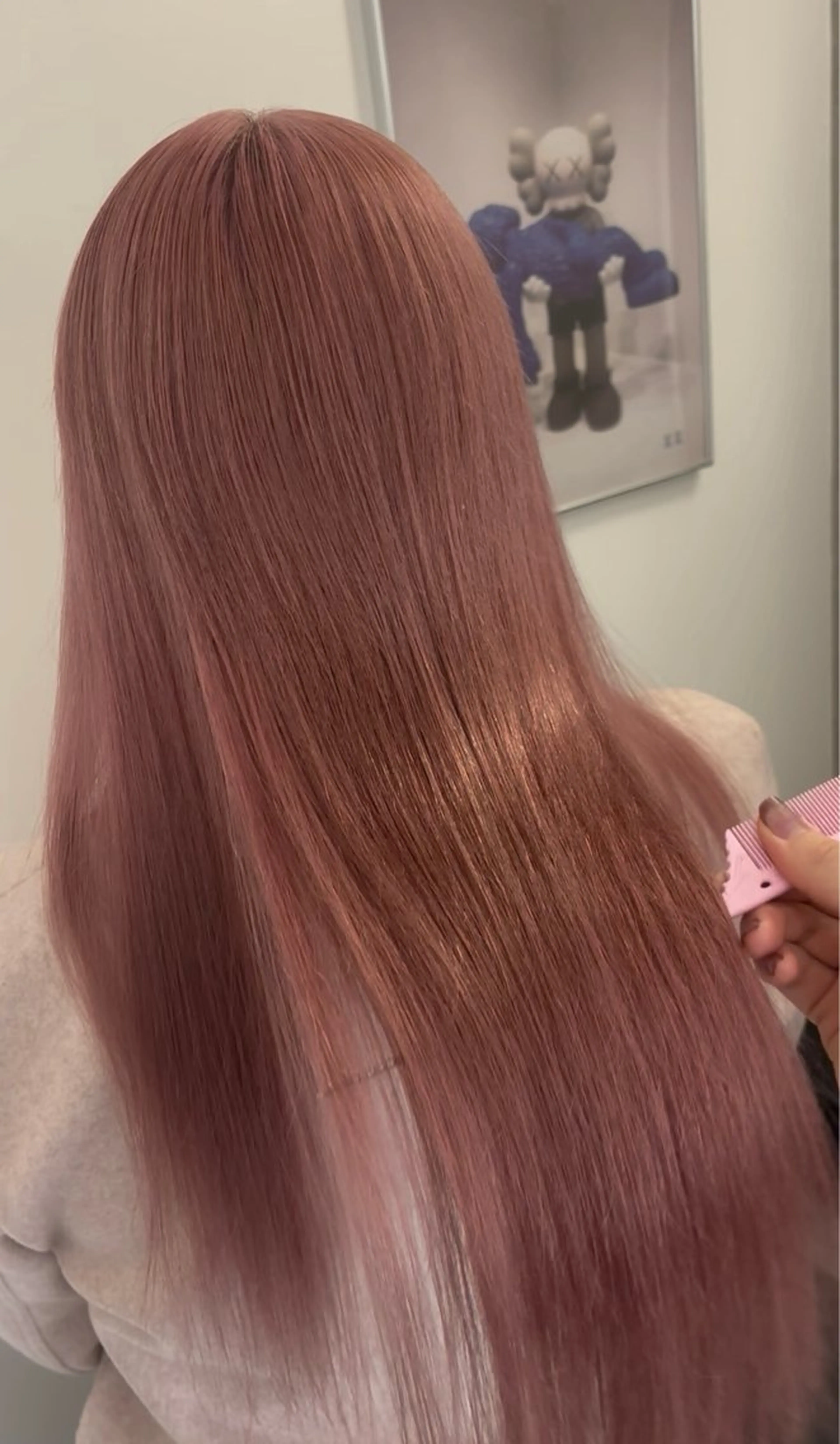 ロング カラー ユラ /ブリーチのヘアスタイル