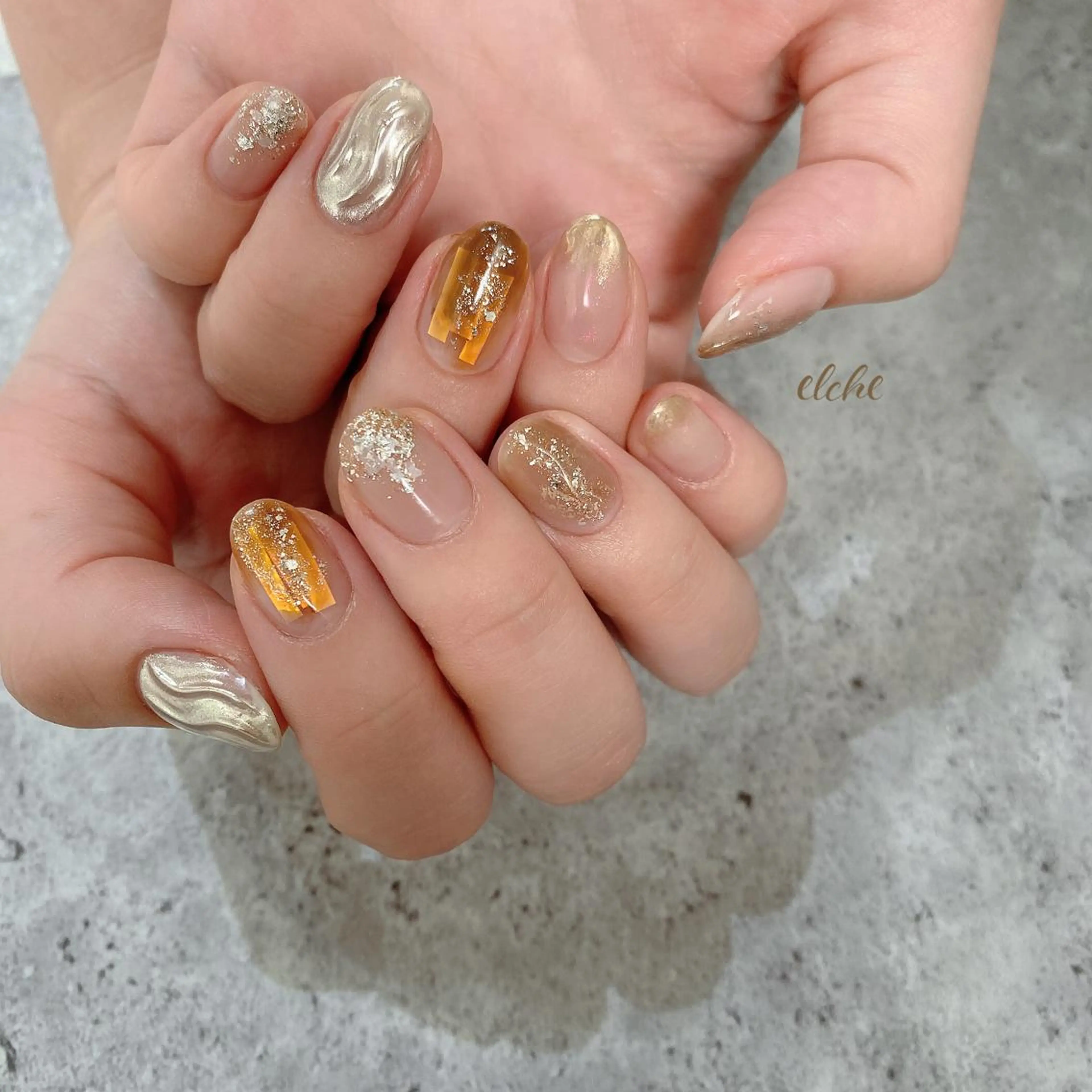 ネイル Rio 𓍼のネイルデザイン