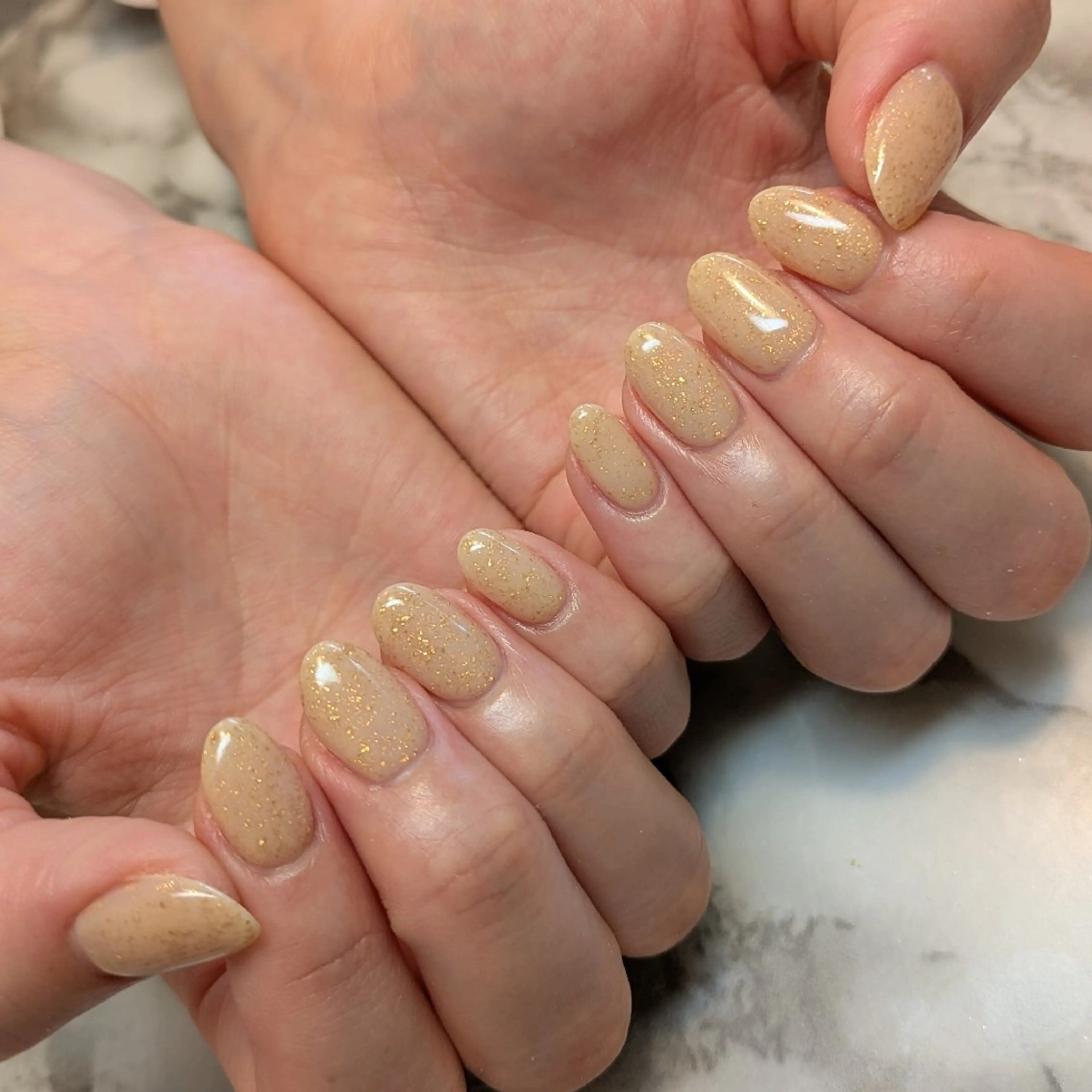 ネイル ワンカラーネイル ジェヌインネイル 河内のネイルデザイン