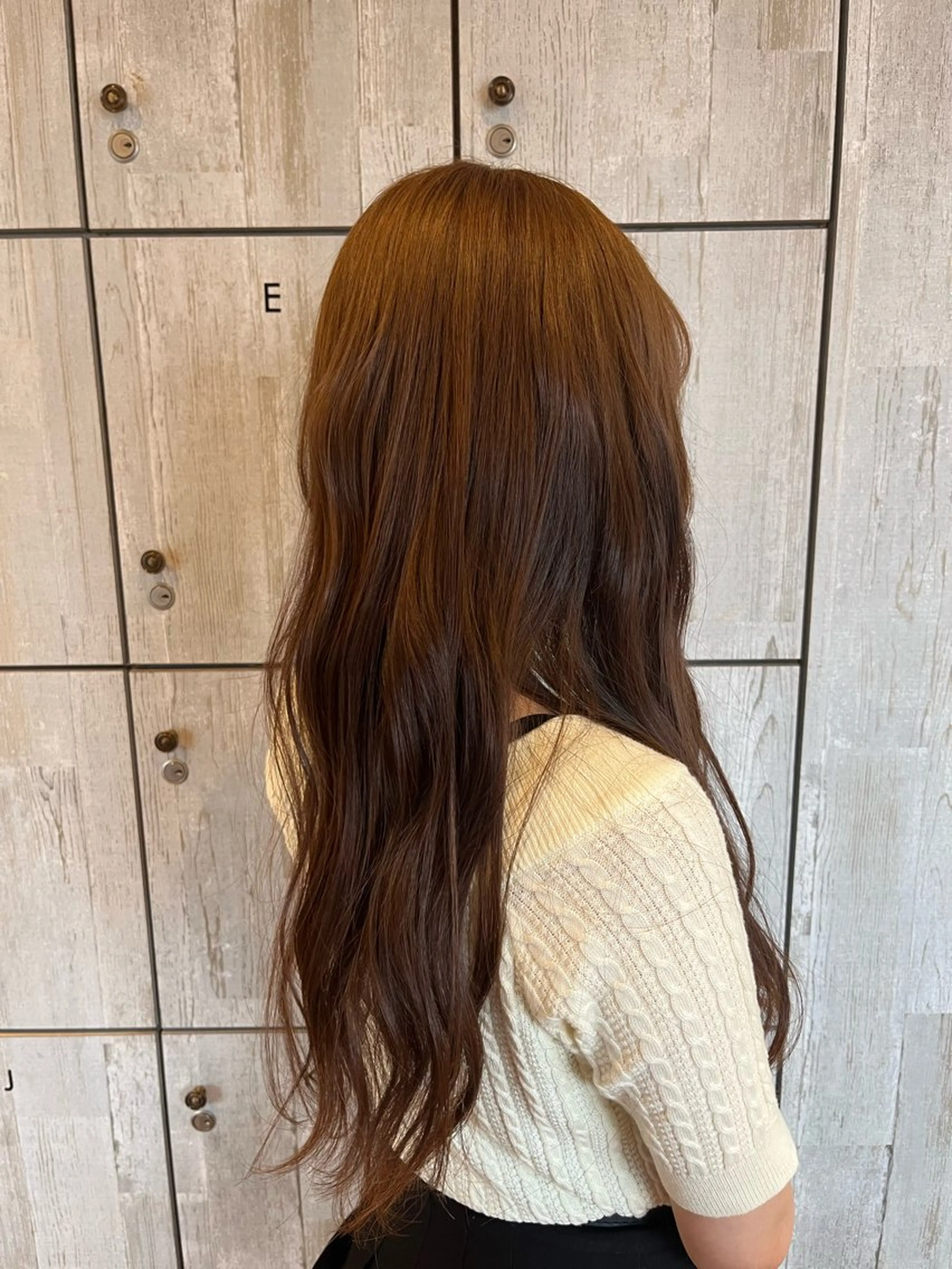 ロング カラー 顔まわり/オフィス カラー/青栁優🔆のヘアスタイル