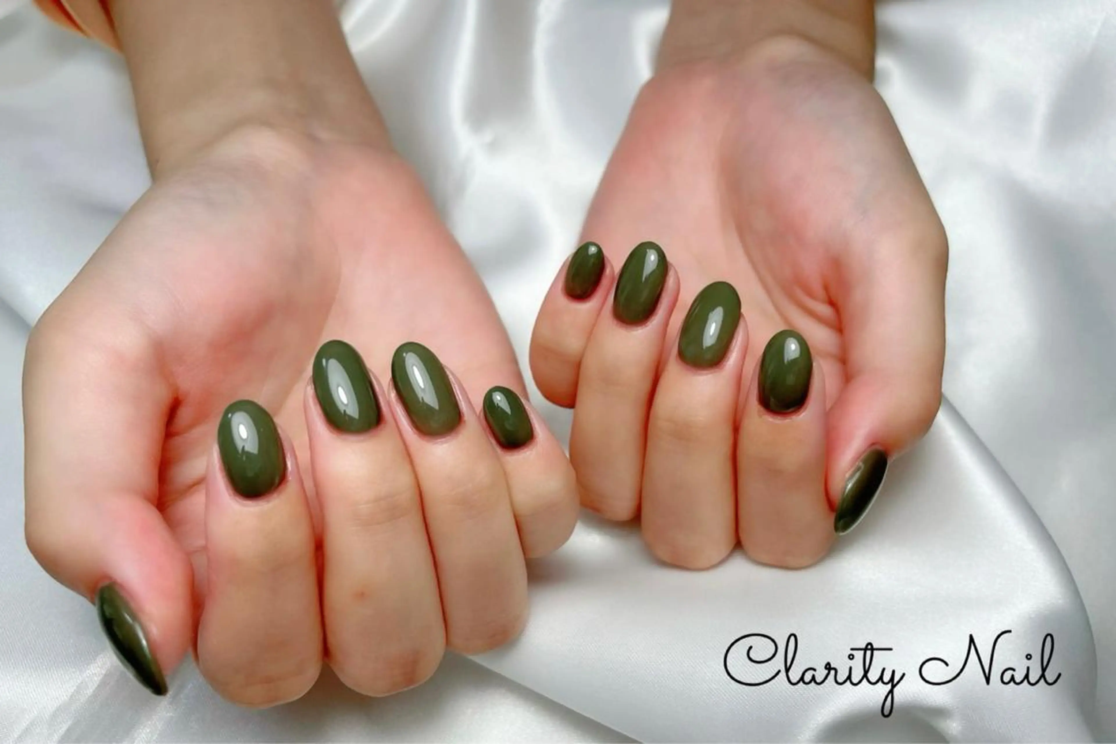 ネイル ワンカラーネイル ハンドネイル Clarity Nailのネイルデザイン