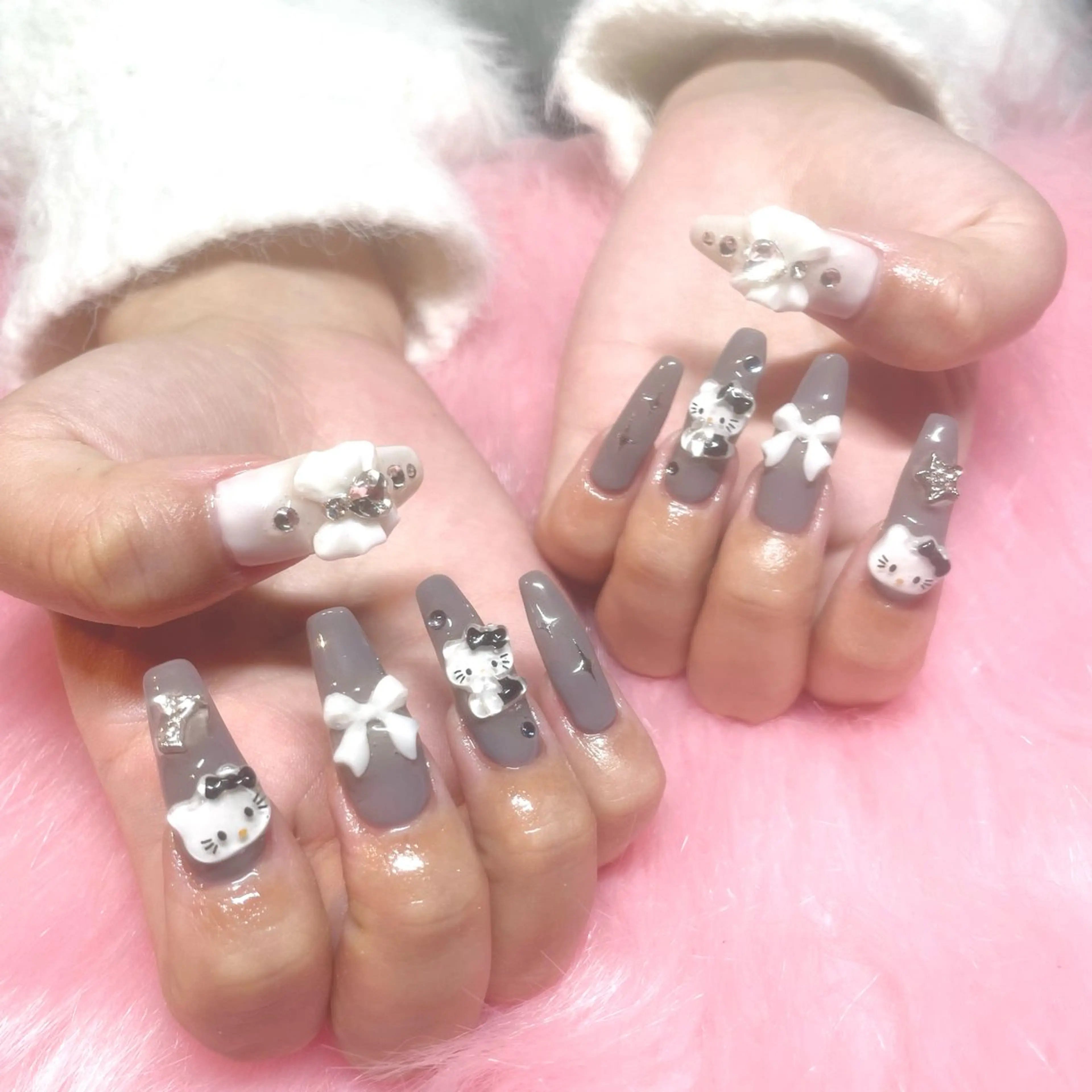 ネイル ハンドネイル Nail ヌシん家 AKANEのネイルデザイン