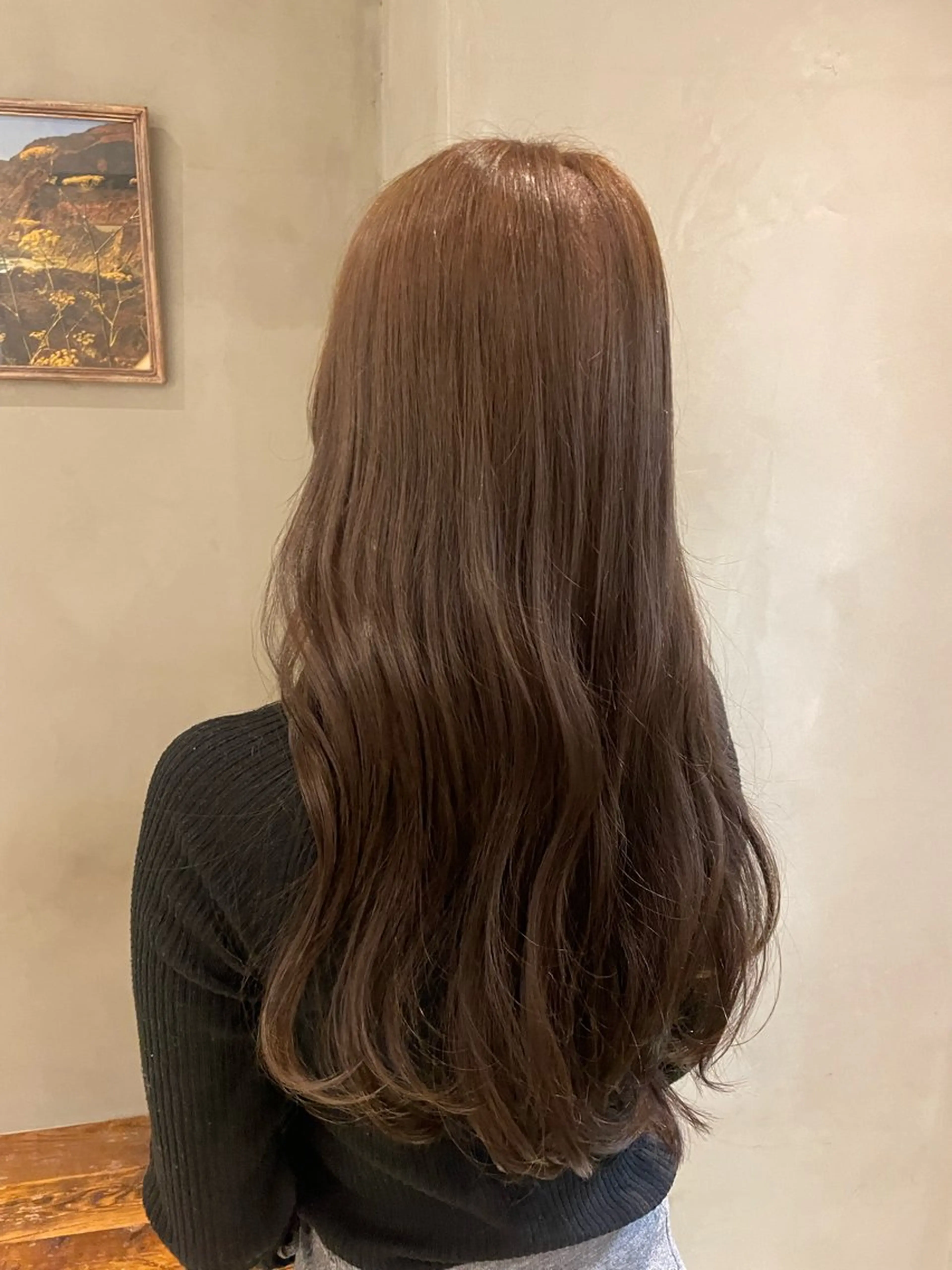 ロング カラー ヘアカラー トリートメント 新宿 /透明感カラー レイヤー/NANAのヘアスタイル