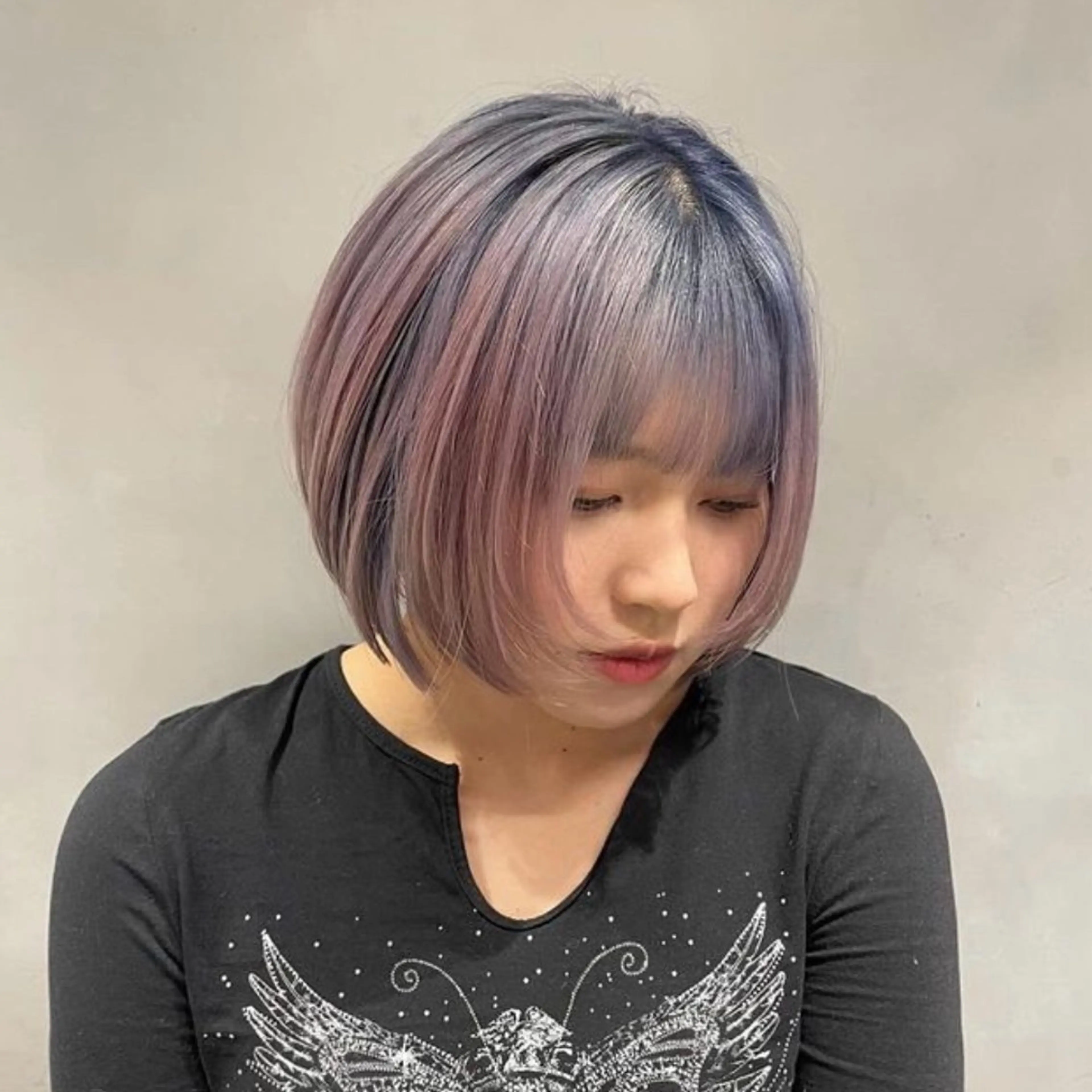 ミディアム カラー 💘𝖕𝖎𝖓𝖐 ʜᴀɪʀ💘KAIのヘアスタイル