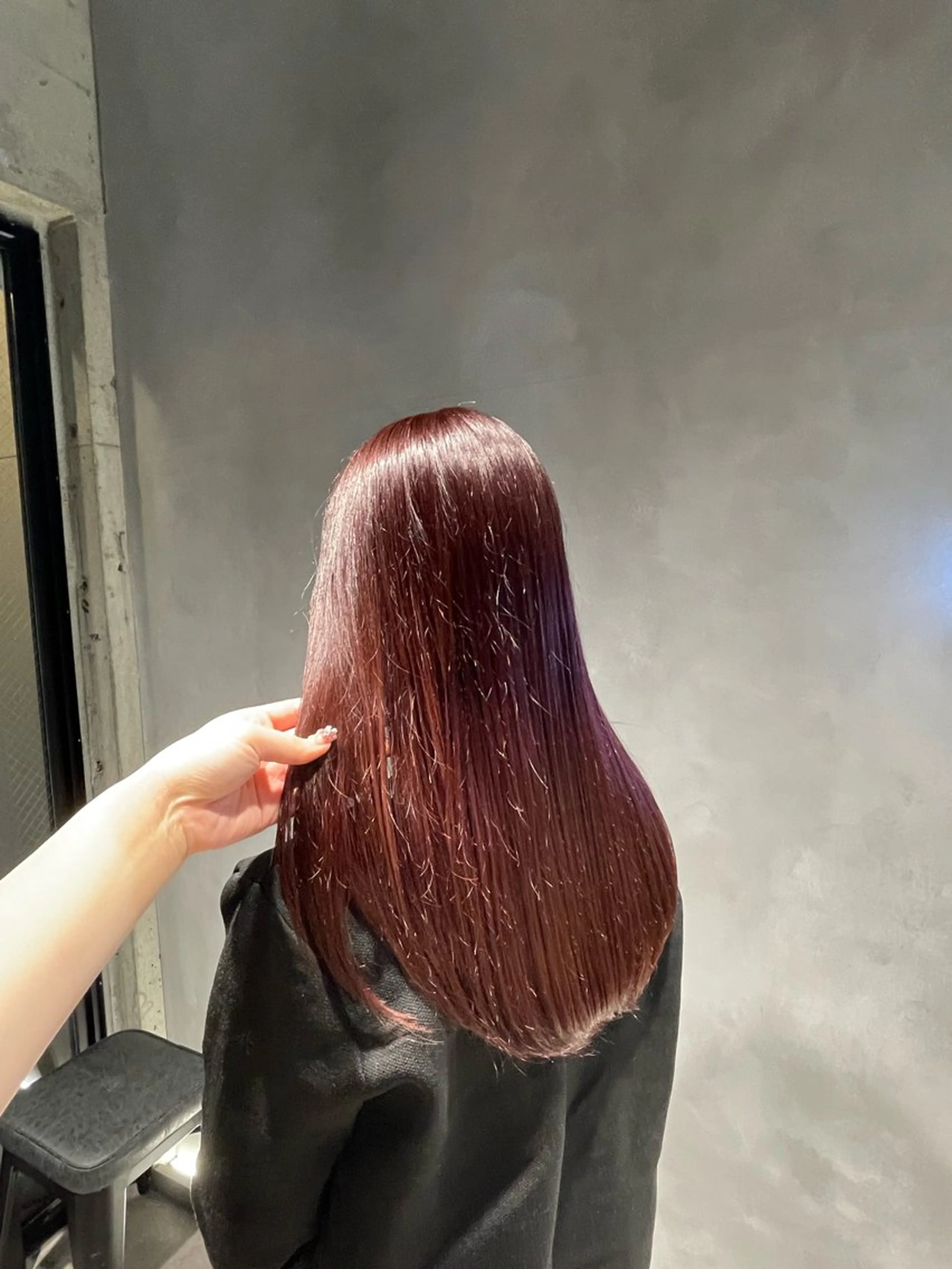 カラー 暖色/ハイトーン/ カラー/HBLのヘアスタイル