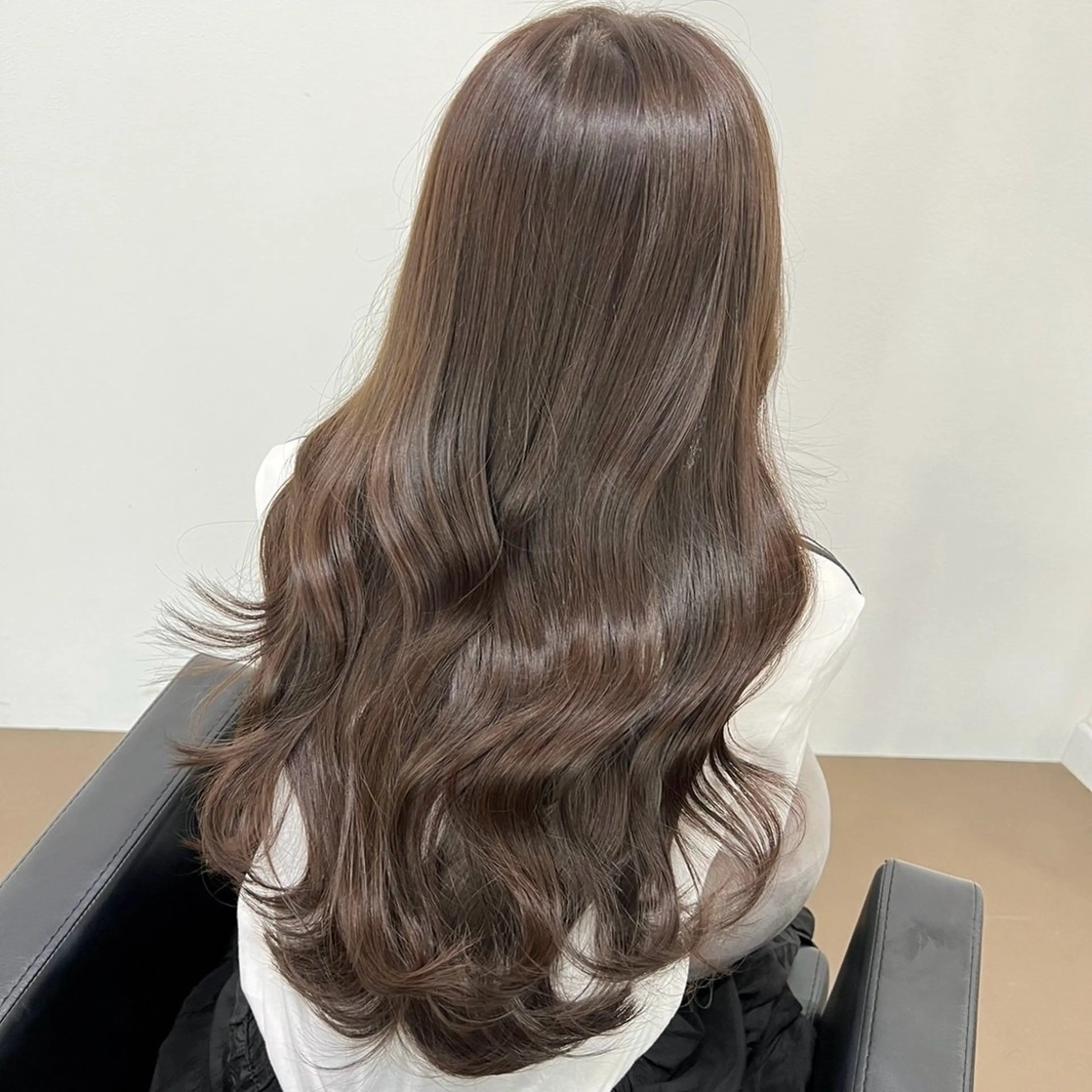 ロング 韓国風ヘア ヘアカラー 涼星/心斎橋/ モデル募集中👑のヘアスタイル