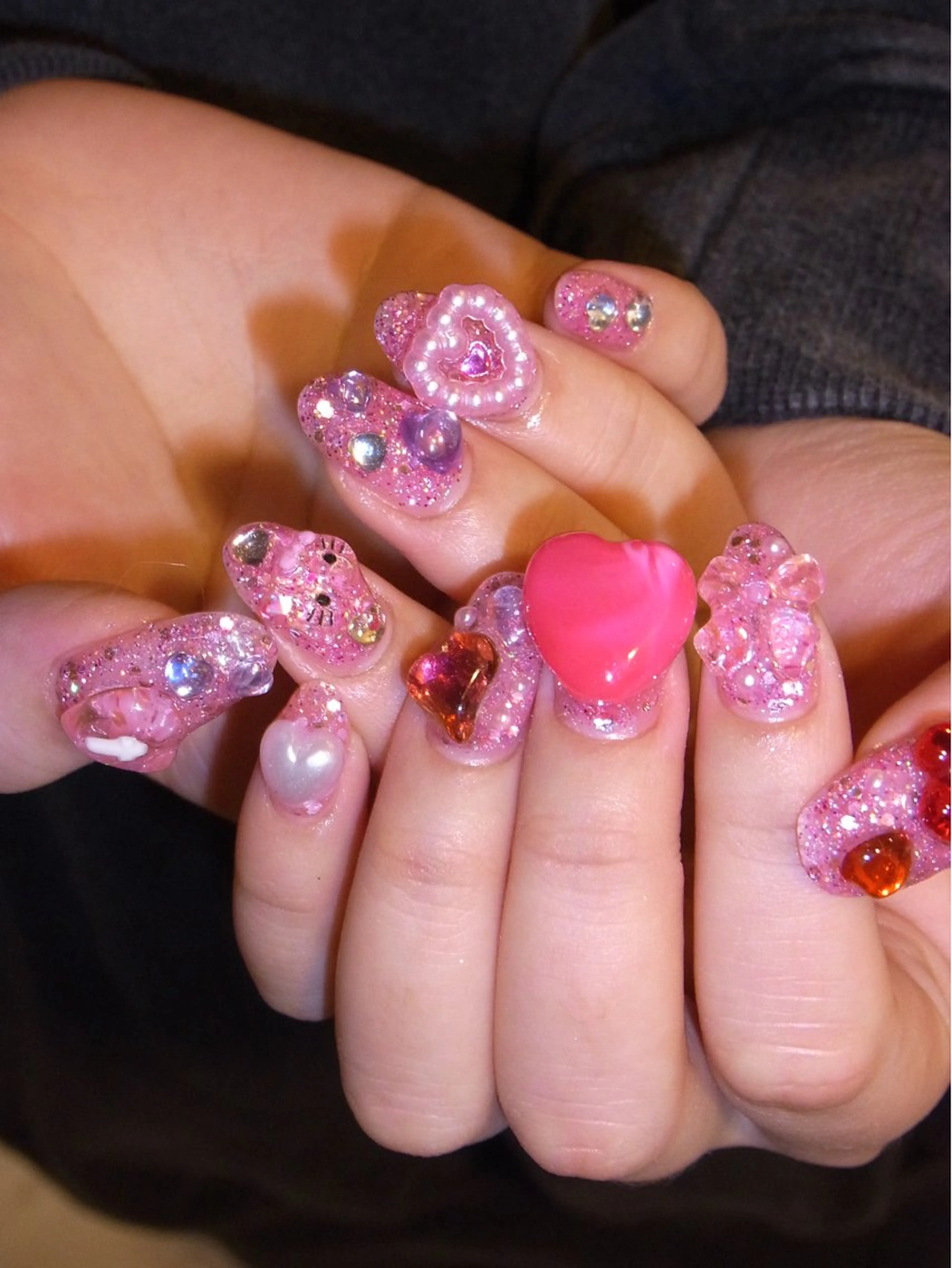 【SET-MENU】キラキラワンカラー＋パーツつけ放題 / 他店オフ込の写真