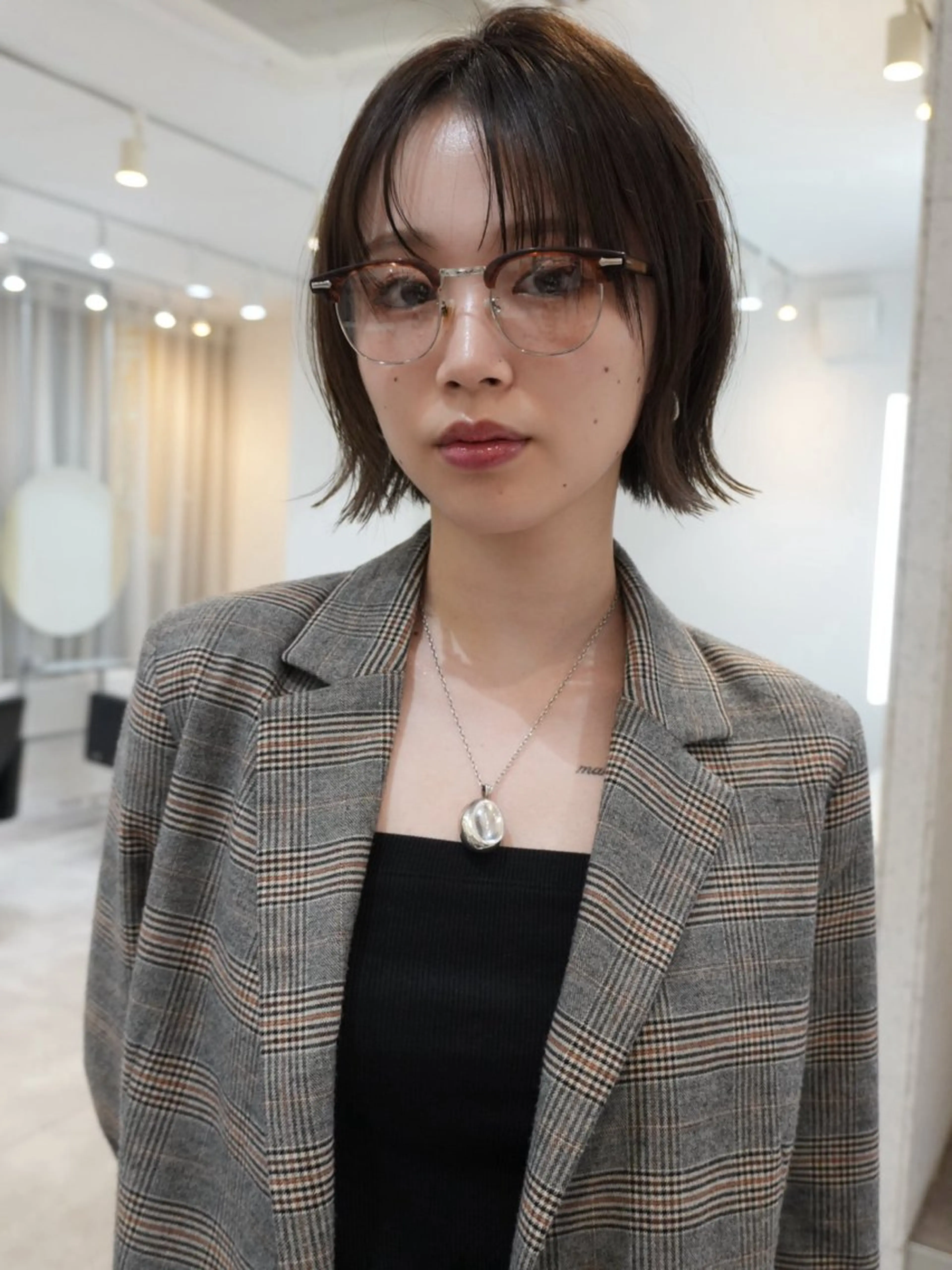 ショート カット ヘアカラー トリートメント ヘッドスパ 大宮 / ボブ特化 永井竜也のヘアスタイル