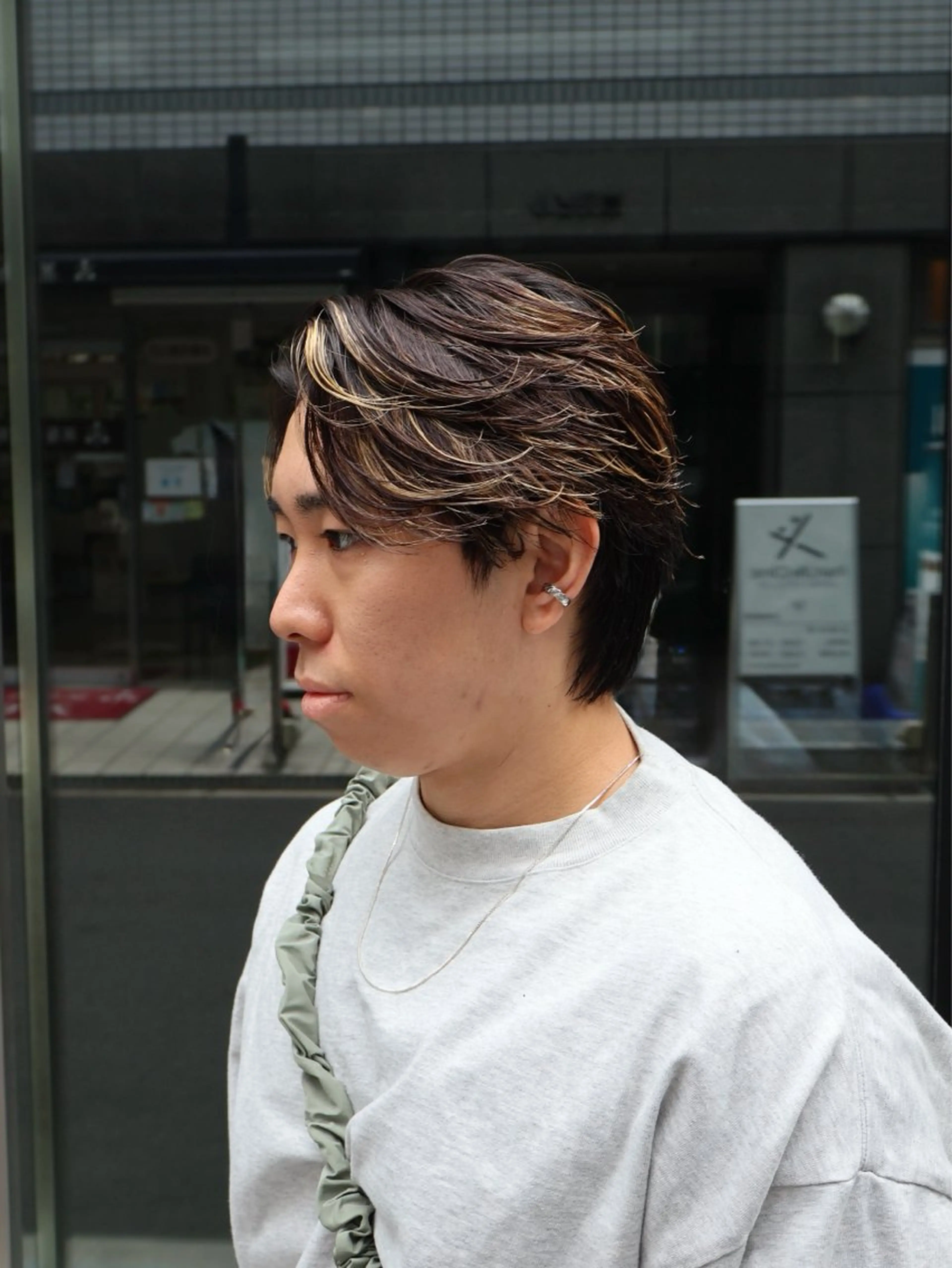 ショート パーマ メンズ メンズ特化美容師 熊田 鼓汰郎のヘアスタイル