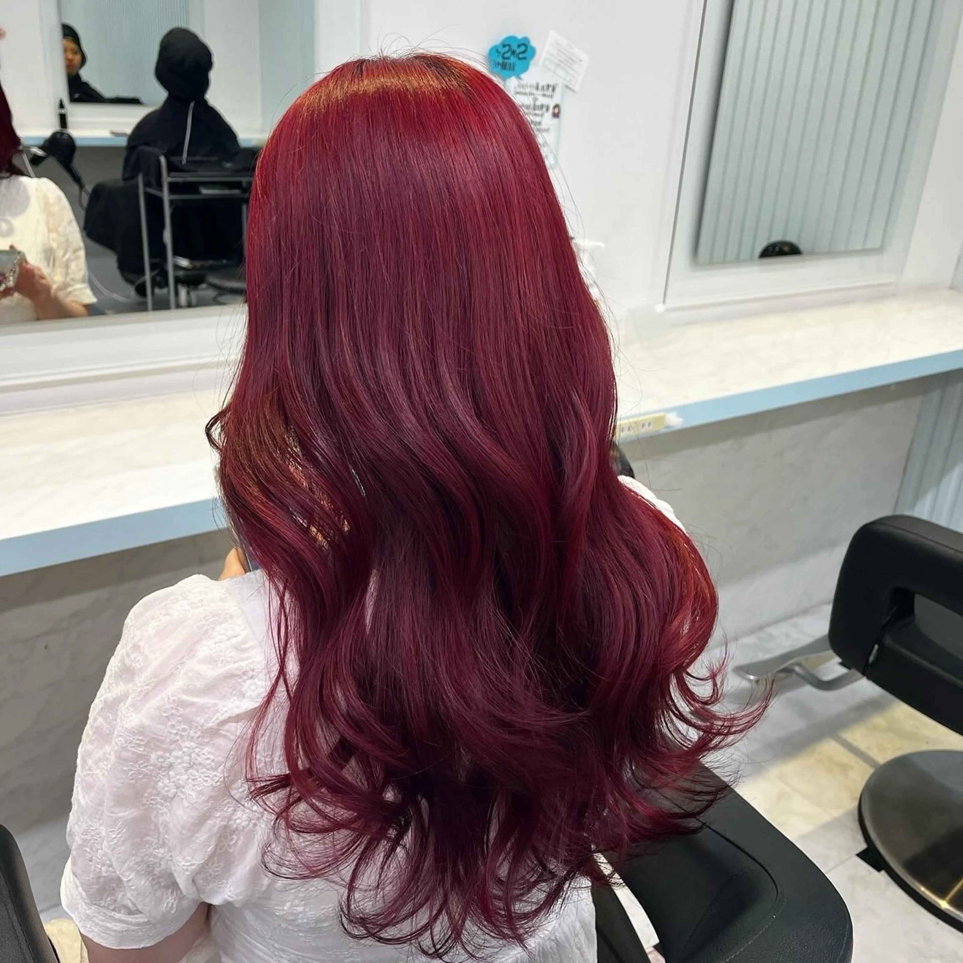 ロング カラー ヘアカラー トリートメント ブリーチカラー 🩵MIZUKIのヘアスタイル