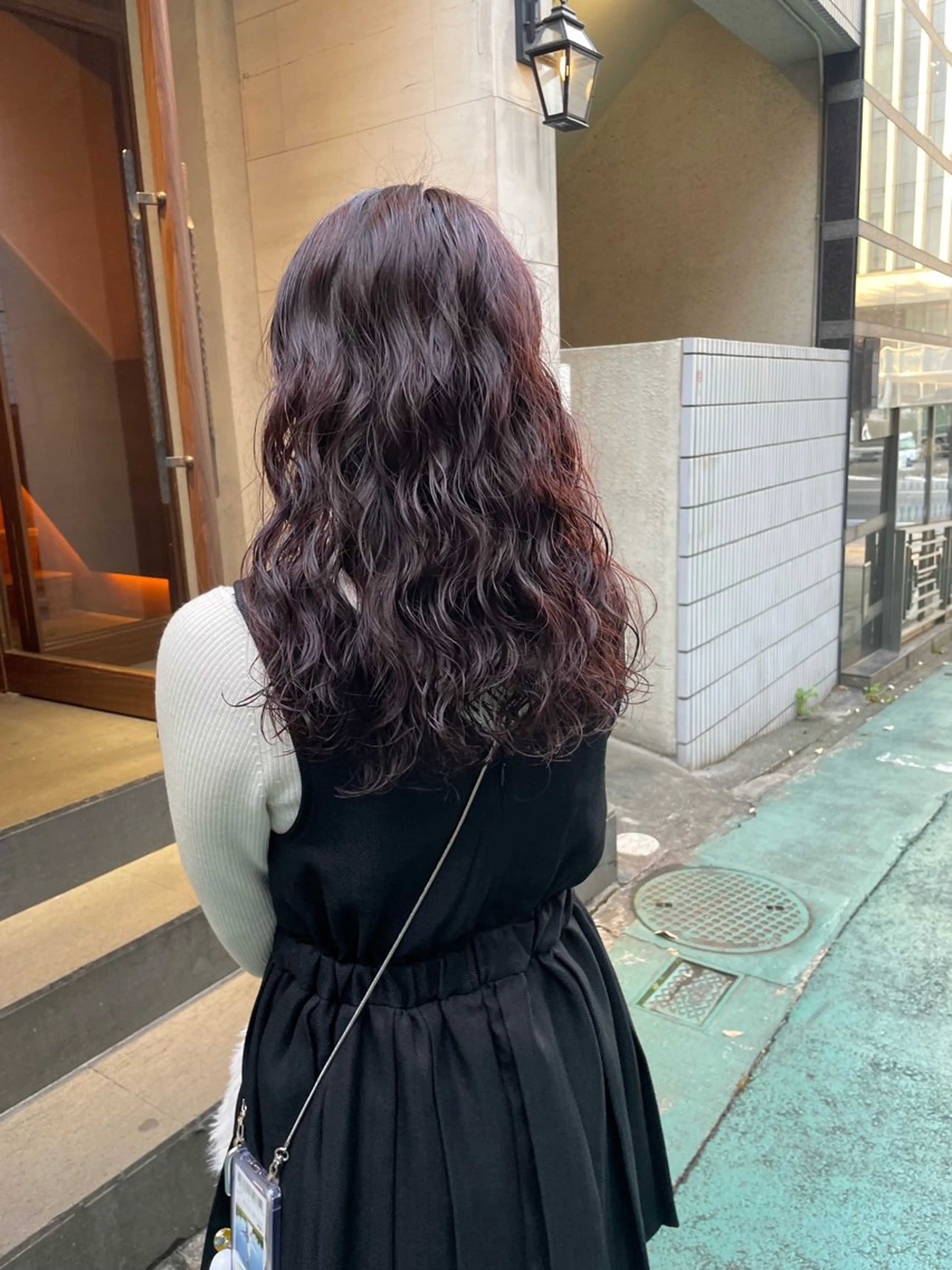 セミロング カラー キッズ カット パーマ トリートメント オトナヘア🌸 harukaのヘアスタイル