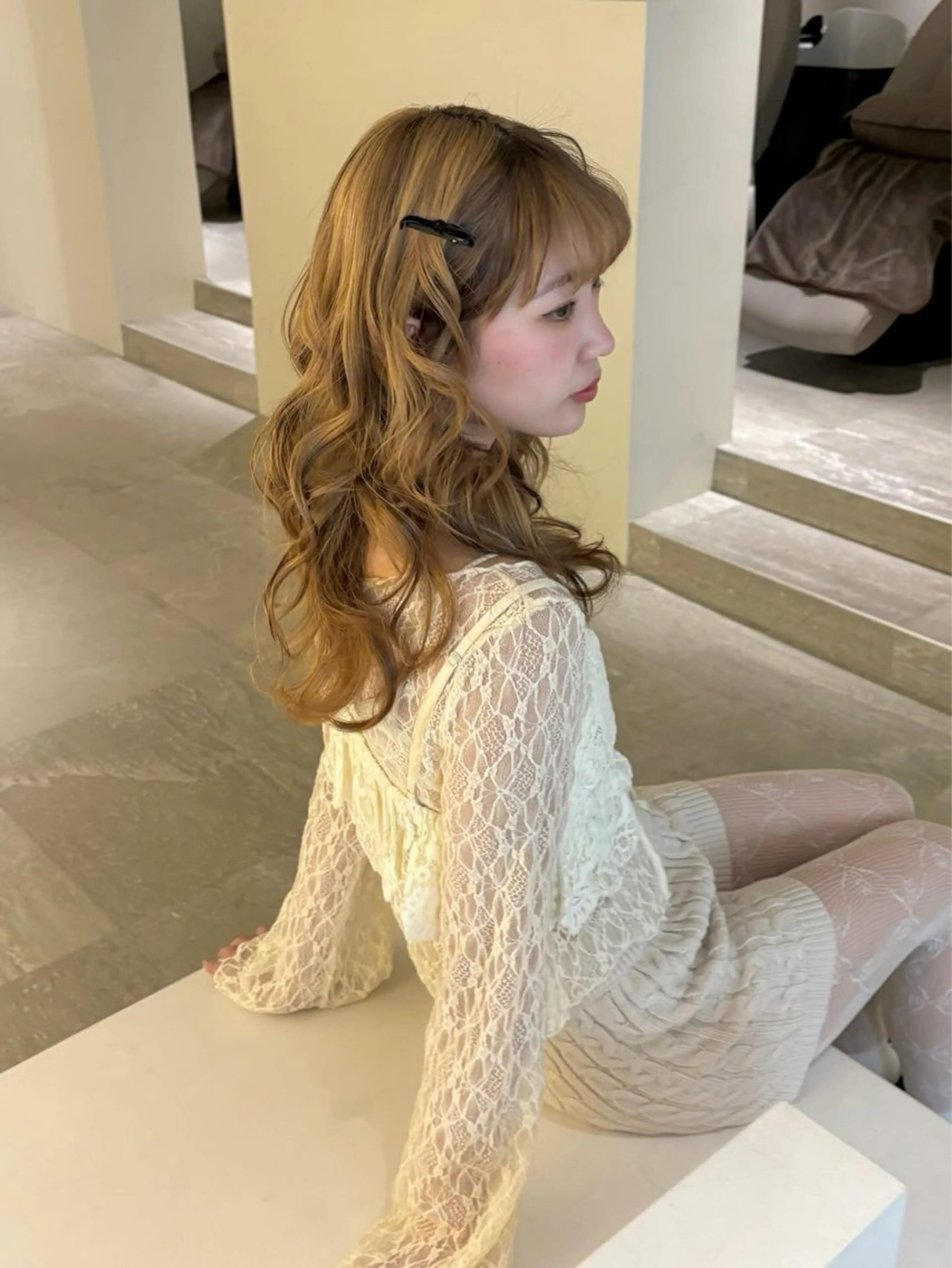 ロング カラー hana/艶髪 /透明感カラー🪞のヘアスタイル