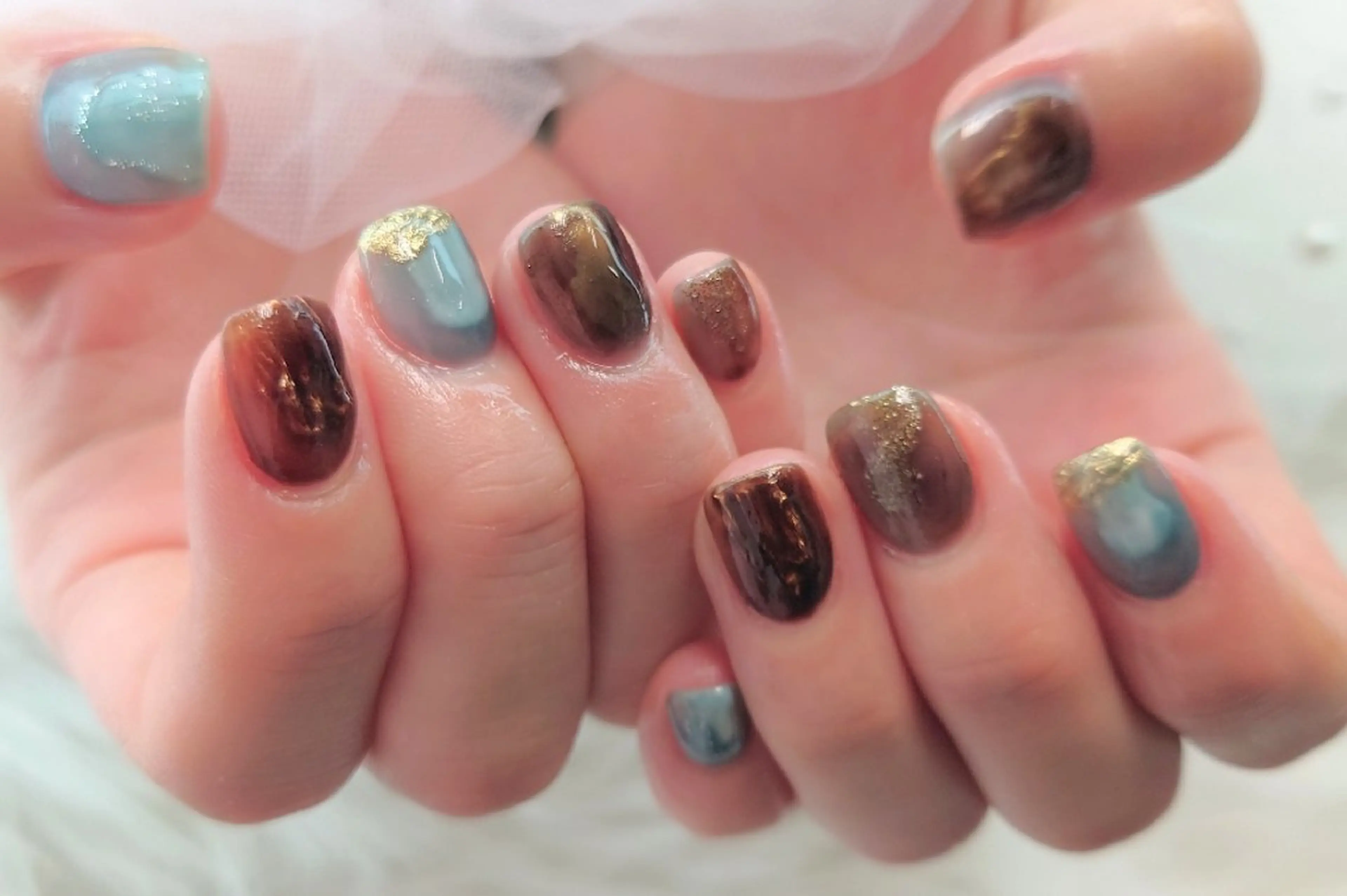 ネイル White  Se7enのネイルデザイン