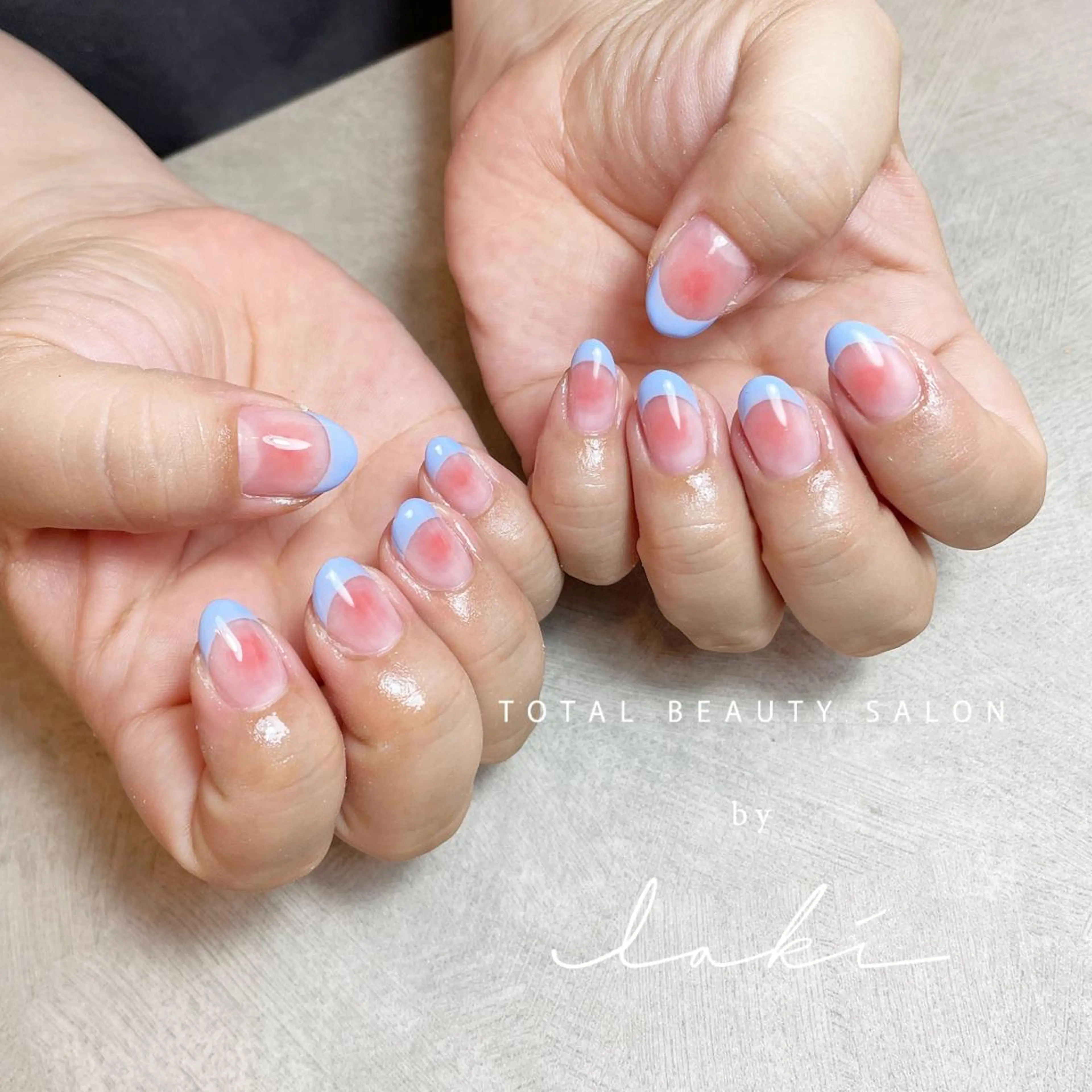 ネイル チークネイル フレンチネイル my&所属・my&_ maimiのネイルデザイン