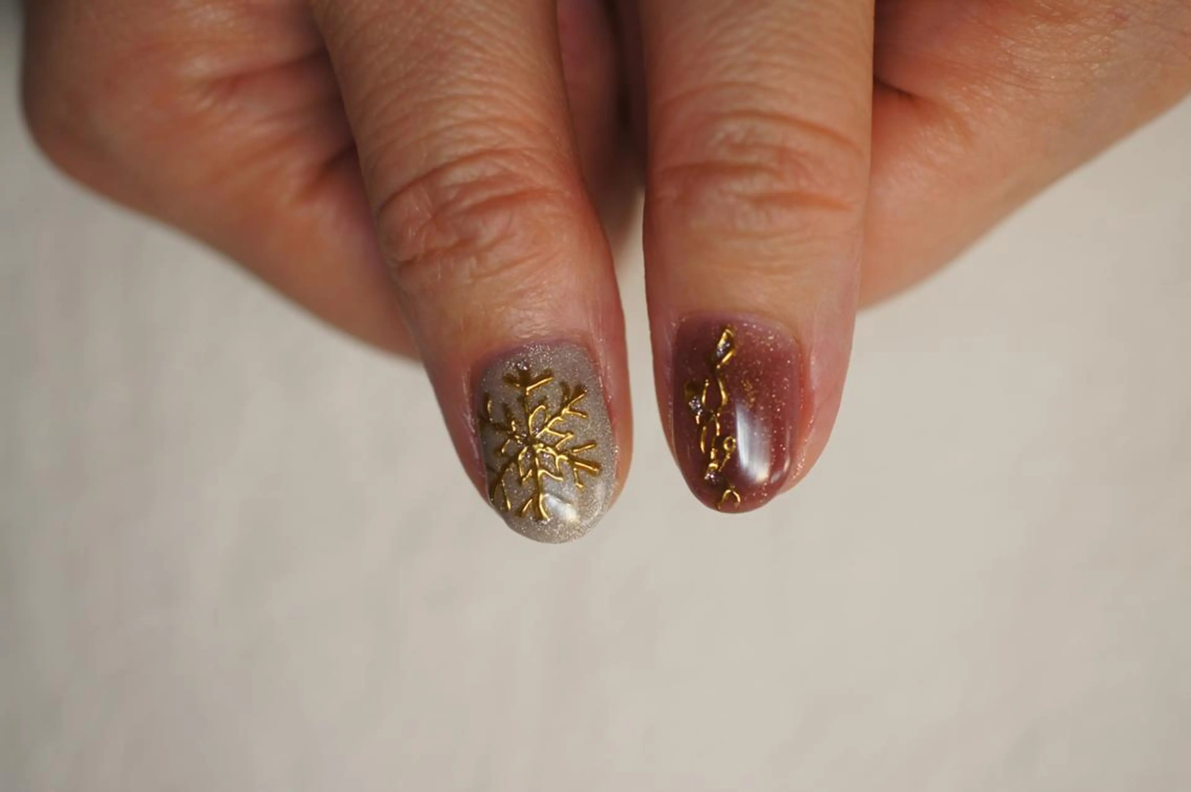 ネイル アートネイル マグネットネイル nails muu まゆのネイルデザイン