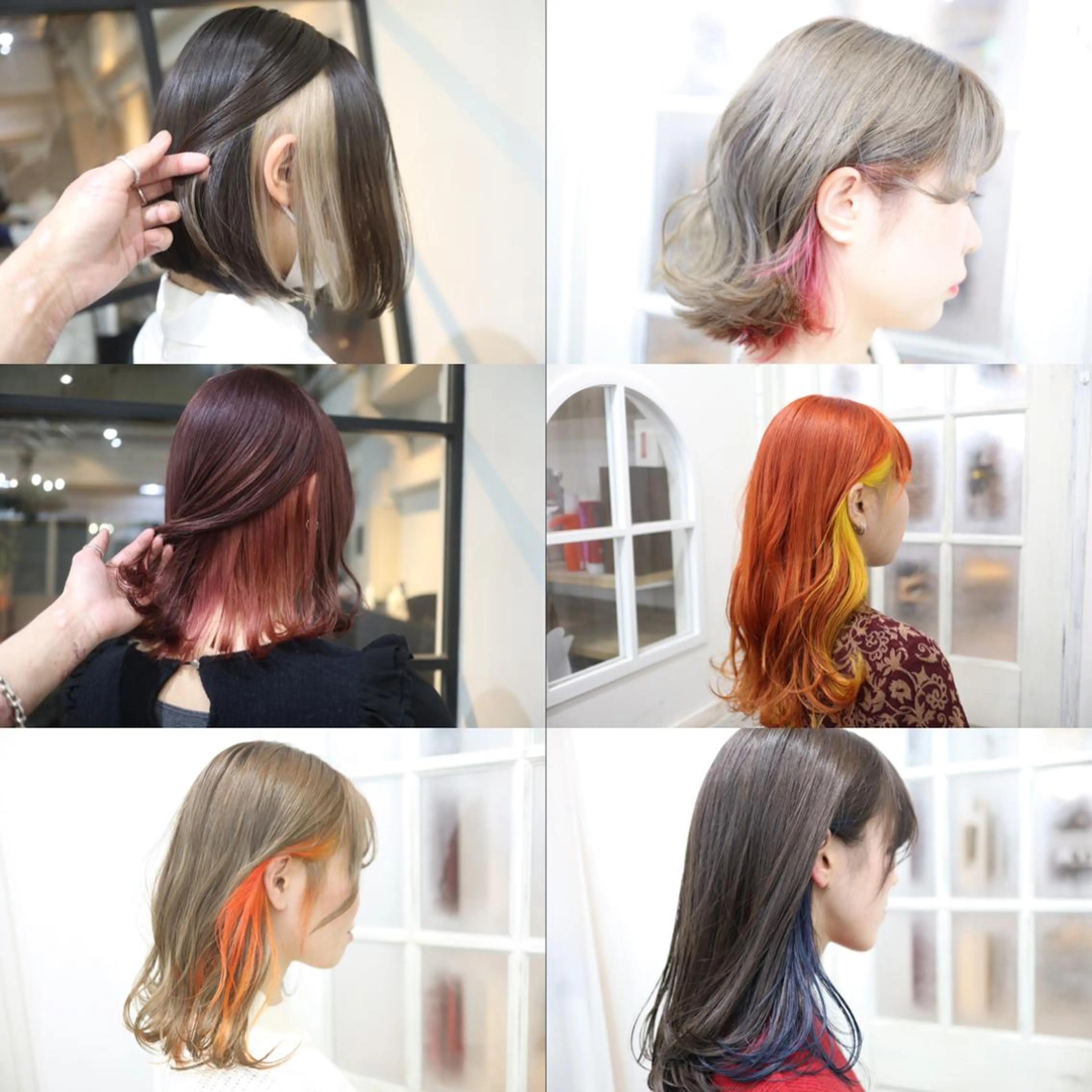 🌈 ミニモ限定🌈デザインカラークーポン(高補修ケアブリーチ+最高級カラー＋高補修3Tr)¥16400 🌈の写真