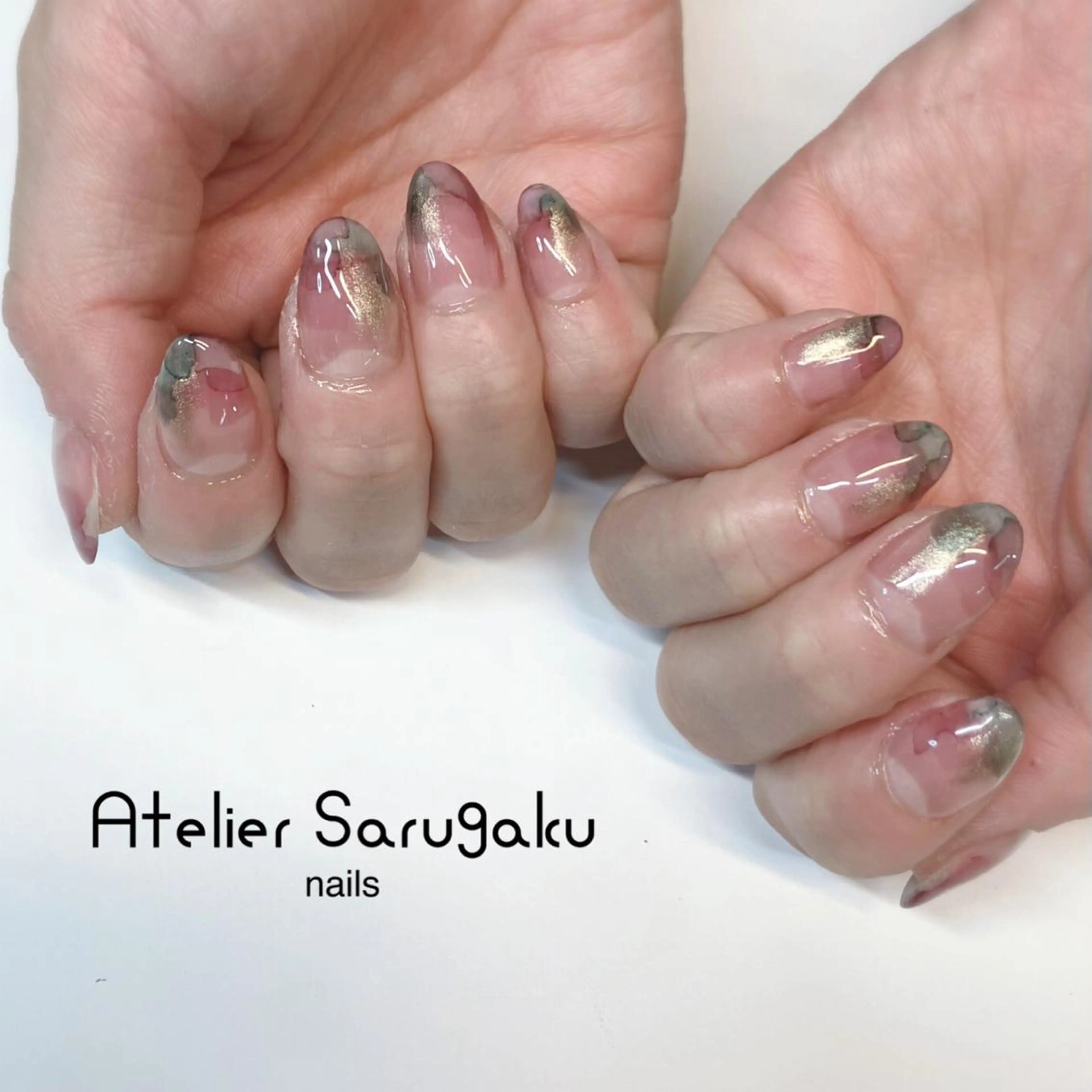 シンプルニュアンスアート（オフあり）の写真