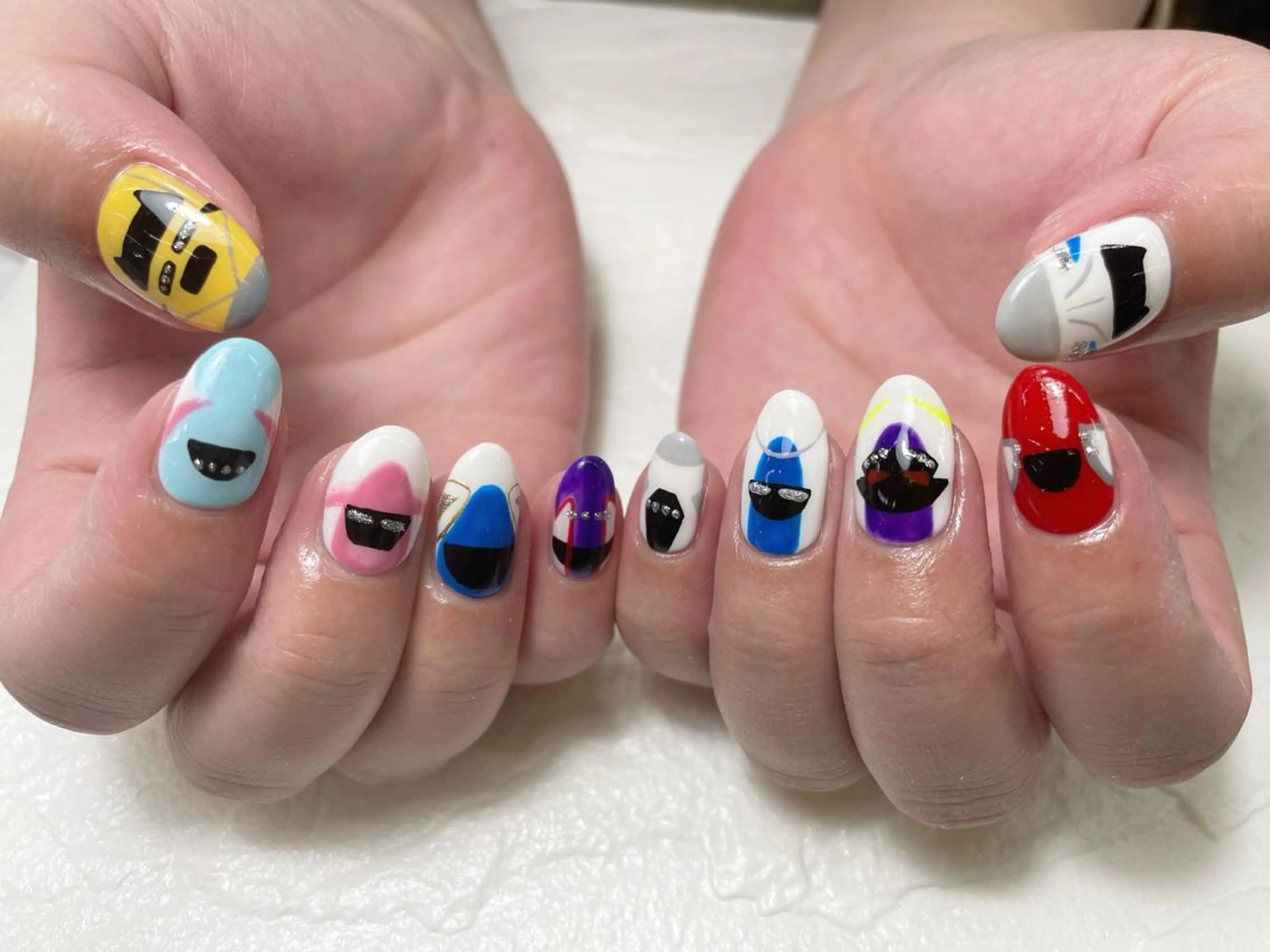 ネイル 持ち込み Nail Blue512所属・Nailist MINORIのネイルデザイン