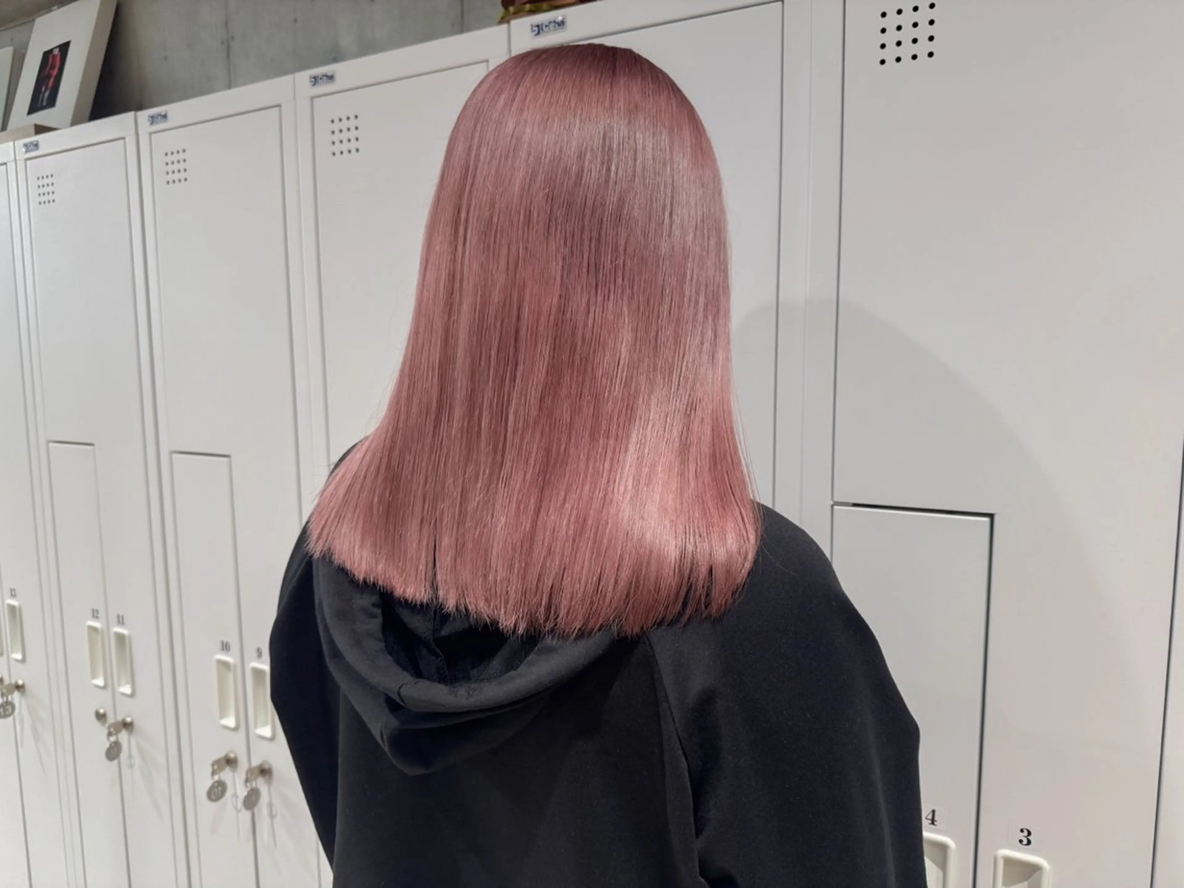 セミロング ヘアアレンジ カット ヘアカラー 💗💗韓国レイヤー yu-ki💗💗のヘアスタイル