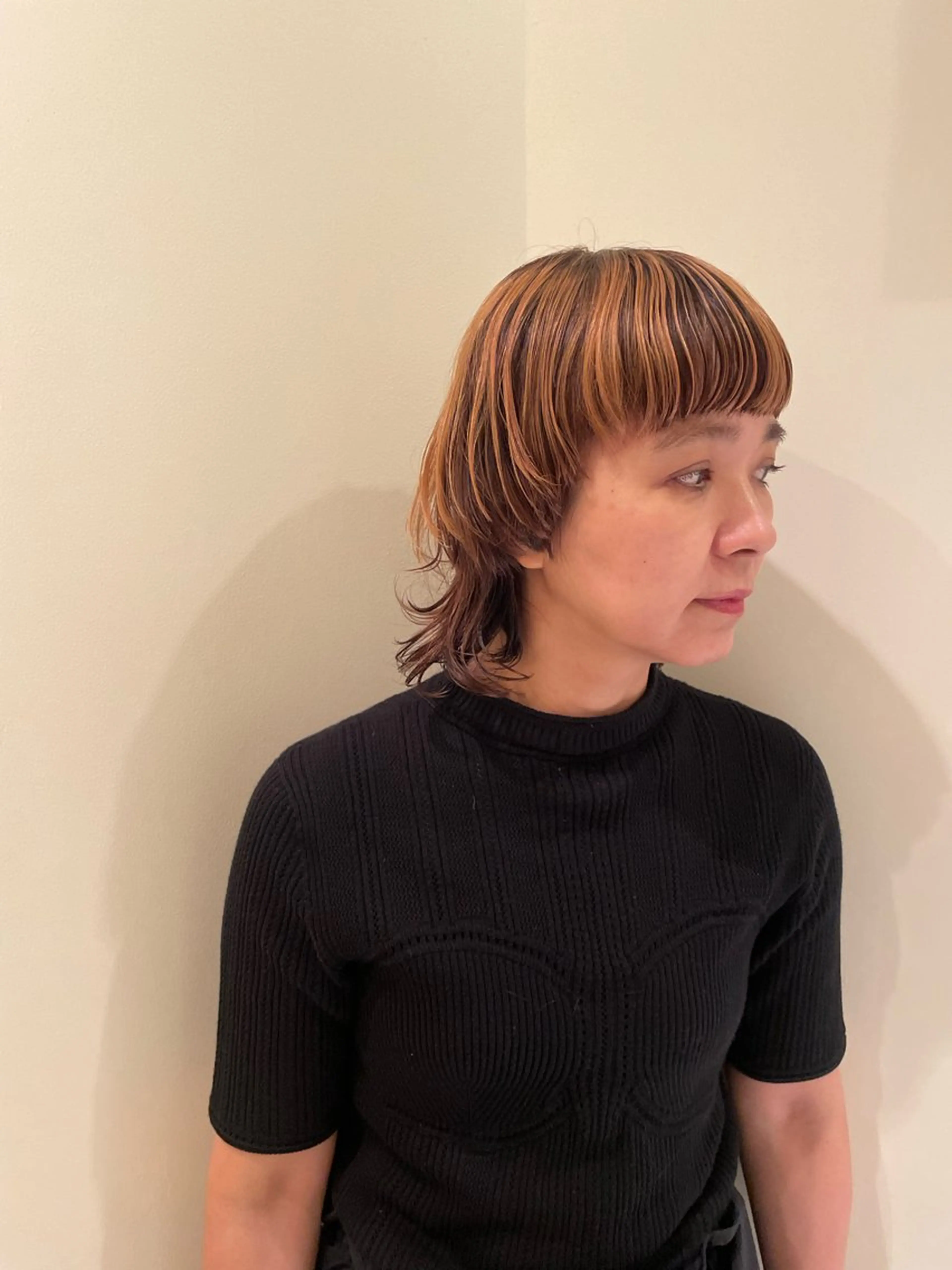 ショート デザインカット ボブ ホノカのヘアスタイル