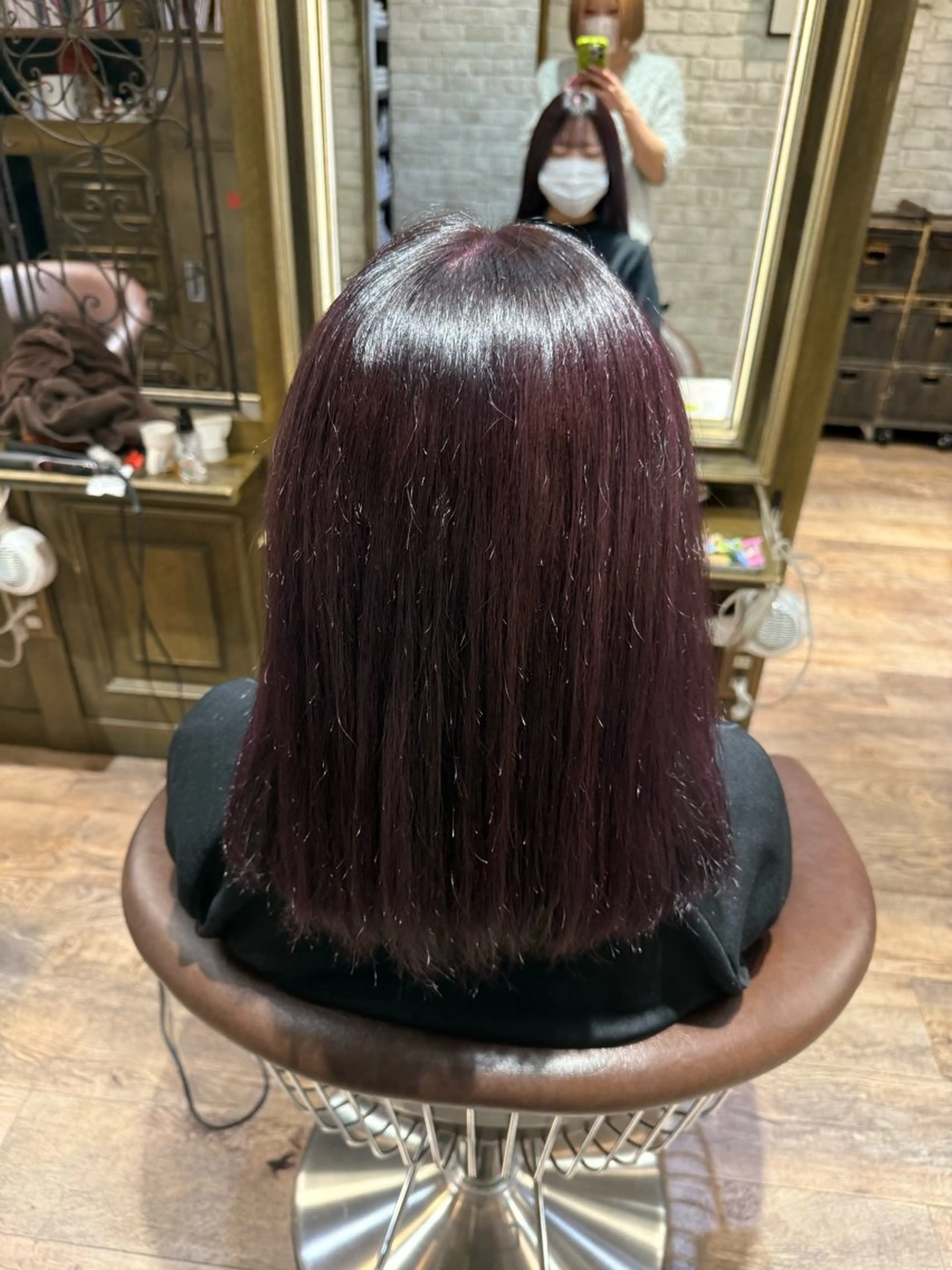 ミディアム カット ヘアカラー トリートメント Cloe仙台🍒ྀི ツルイヒナタのヘアスタイル