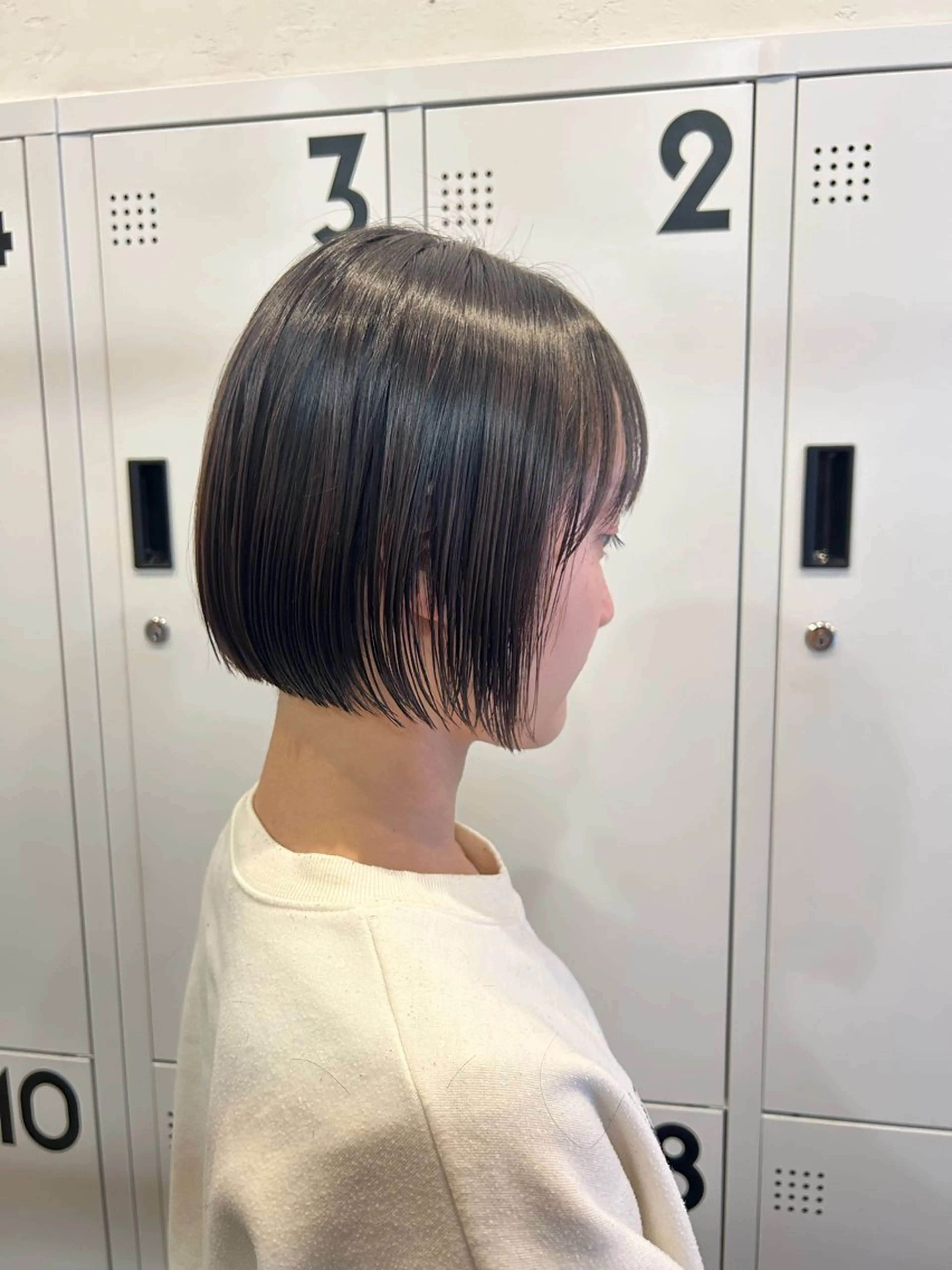 ショート ボブ ナカオ/美髪縮毛矯正 /レイヤー/メンズのヘアスタイル