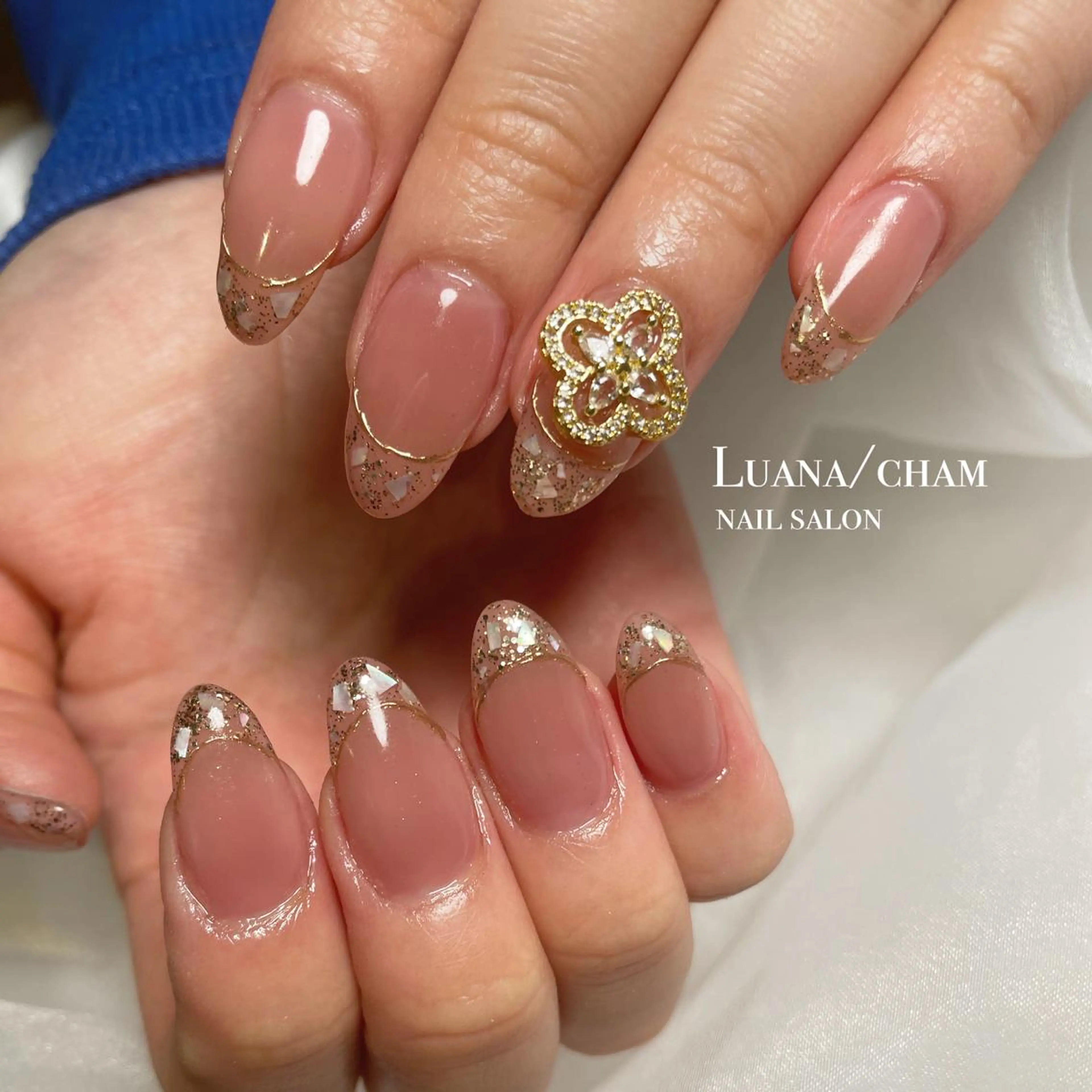 ロング ネイル ハンドネイル nail salon neigeのネイルデザイン