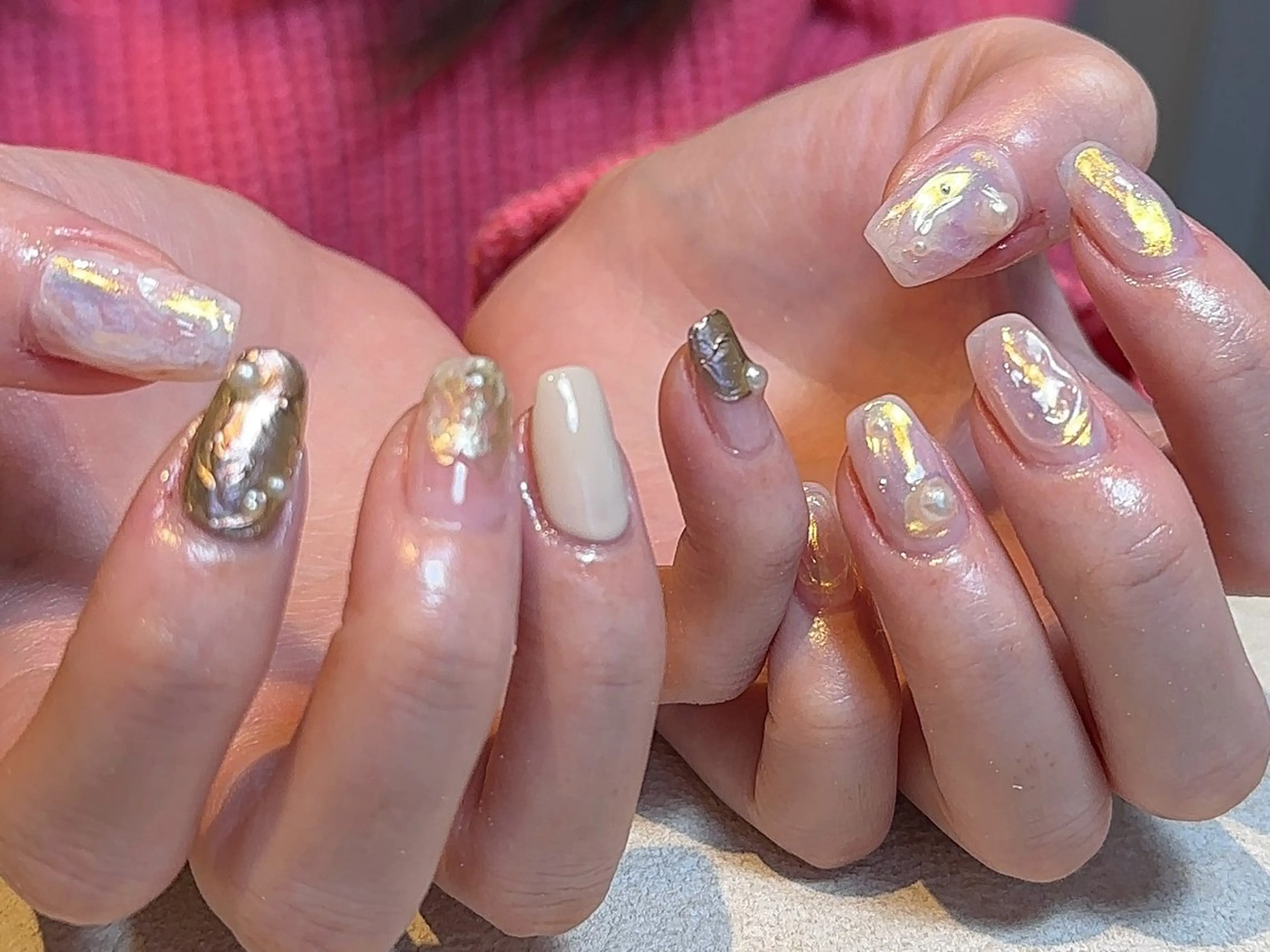ネイル クリアネイル raku nail浦和【ラクネイル】所属・raku  nail 【ラクネイル】のネイルデザイン